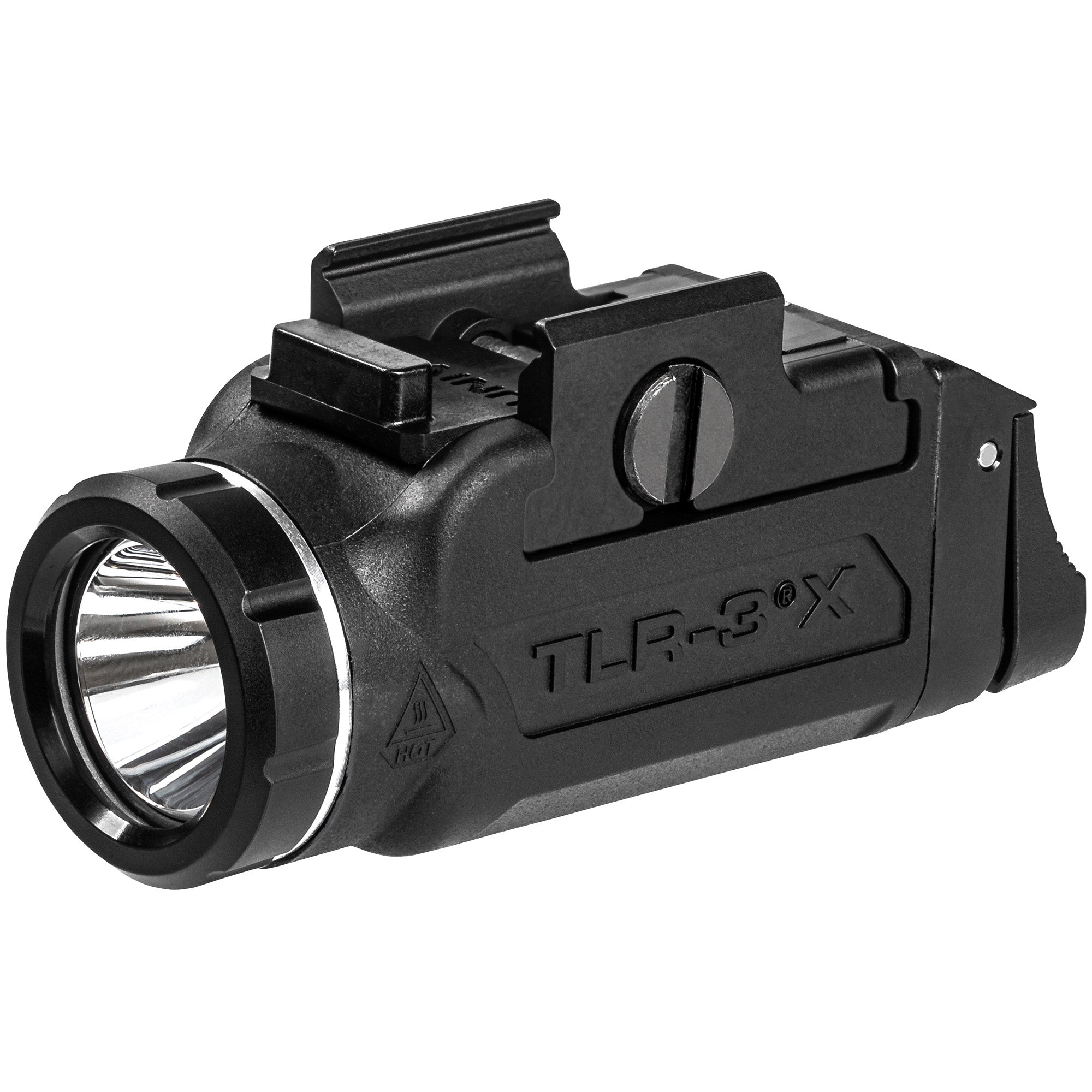 Streamlight TLR-3X Weaponlight for Subcompact and Compact Handguns – 500 Lumens, Reversible Rail Clamps, Easy Mounting System