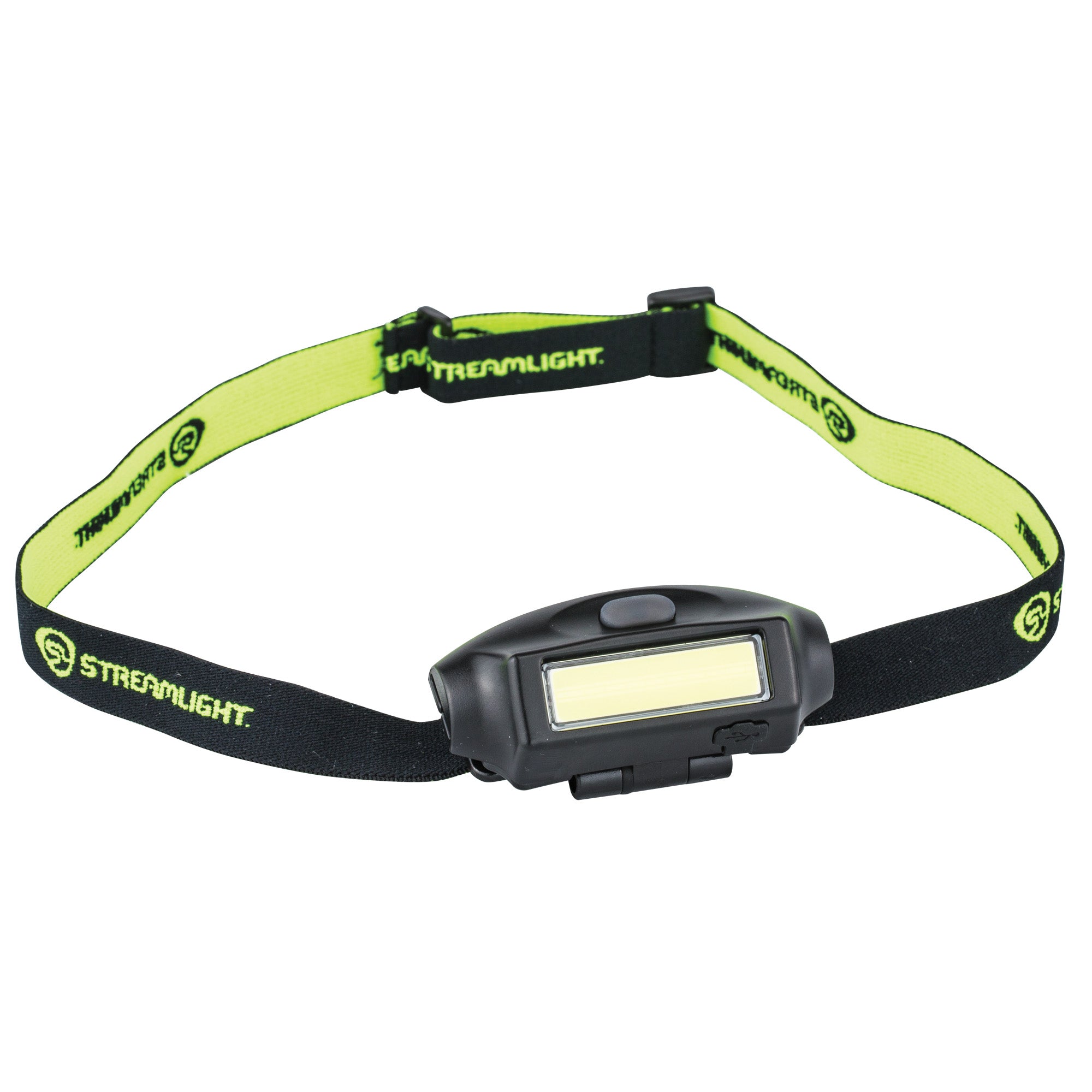 Streamlight Bandit USB Headlamp - Lightweight, Low-Profile Black Headlamp with 180 Lumens