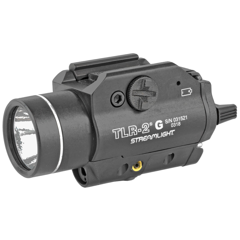 Streamlight TLR-2 G Rail-Mount Weaponlight with Integrated Laser - Black