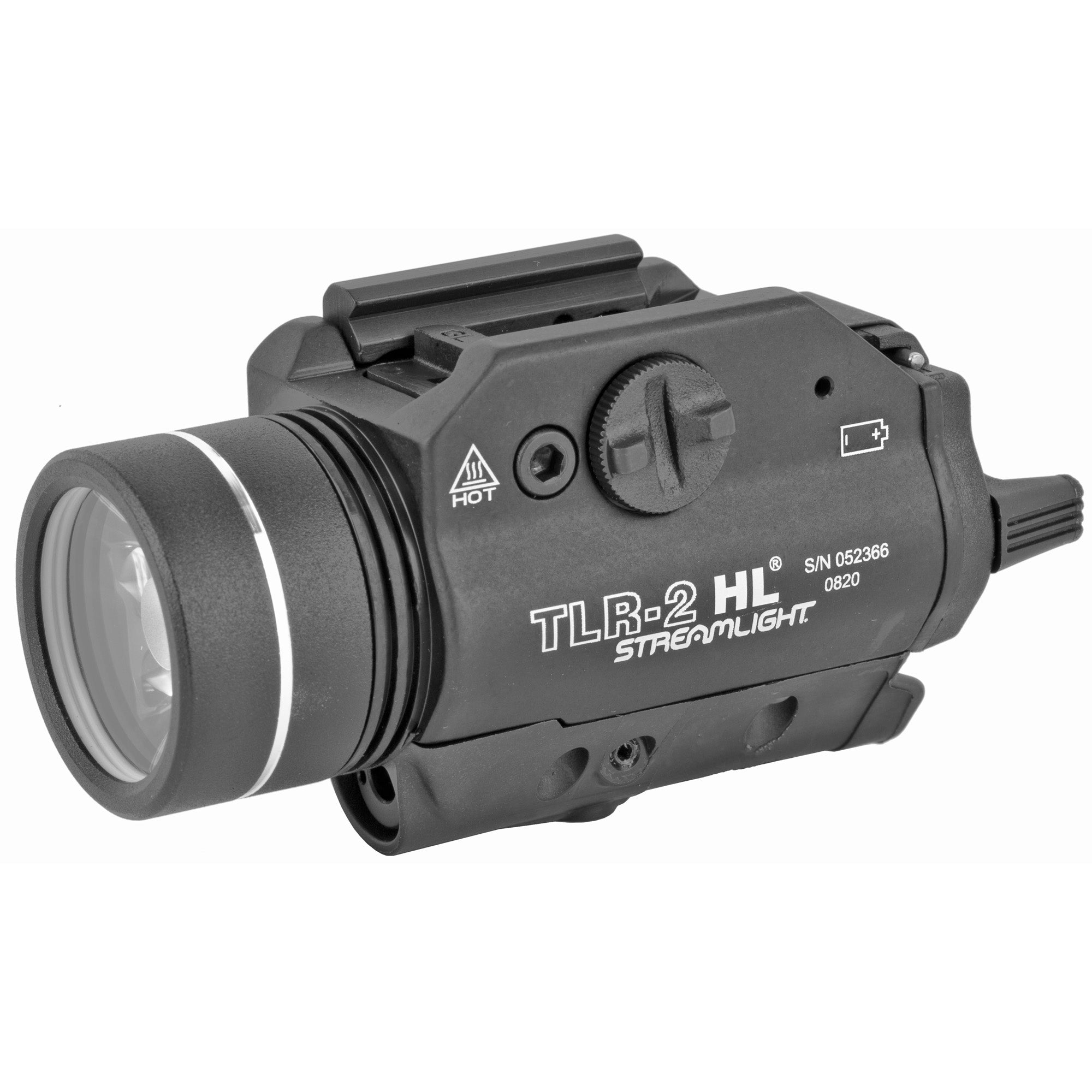 Streamlight TLR-2 HL Rail Mounted Weapon Light with Laser – 800 Lumens, Black