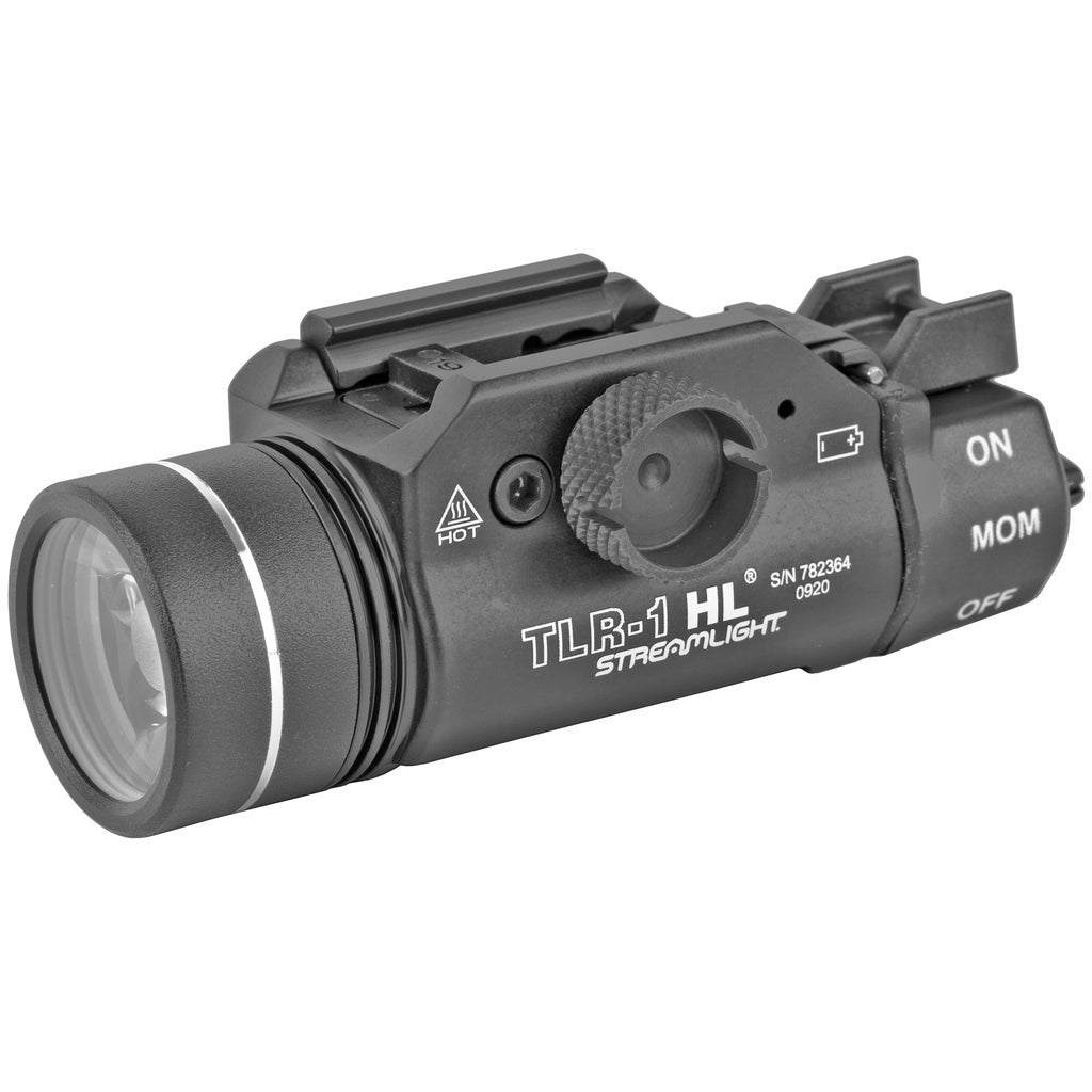 Streamlight TLR-1 HL Weaponlight - 1000 Lumens Black for Long Guns
