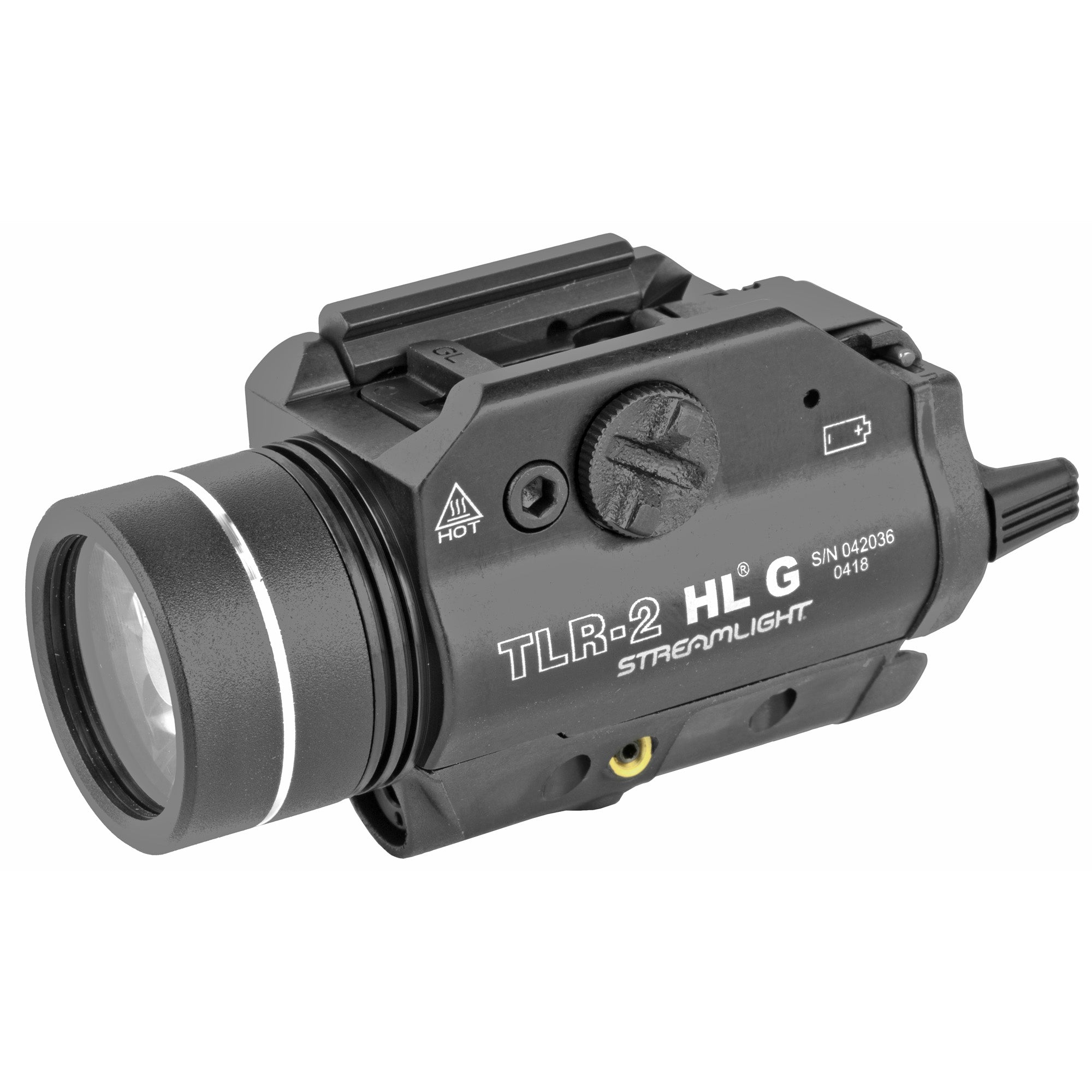 Streamlight TLR-2 HLG Rail-Mounted Weaponlight with Green Laser - 800 Lumens