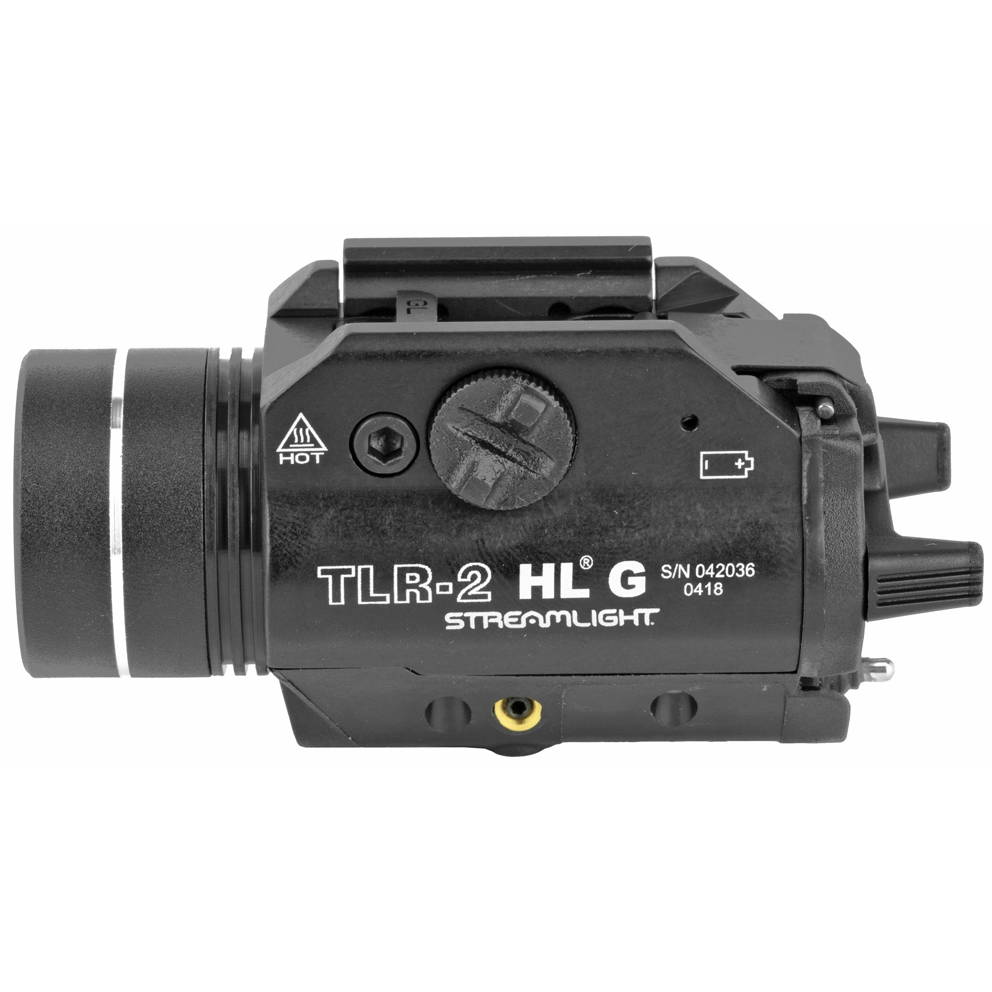 Streamlight TLR-2 HLG Rail-Mounted Weaponlight with Green Laser - 800 Lumens