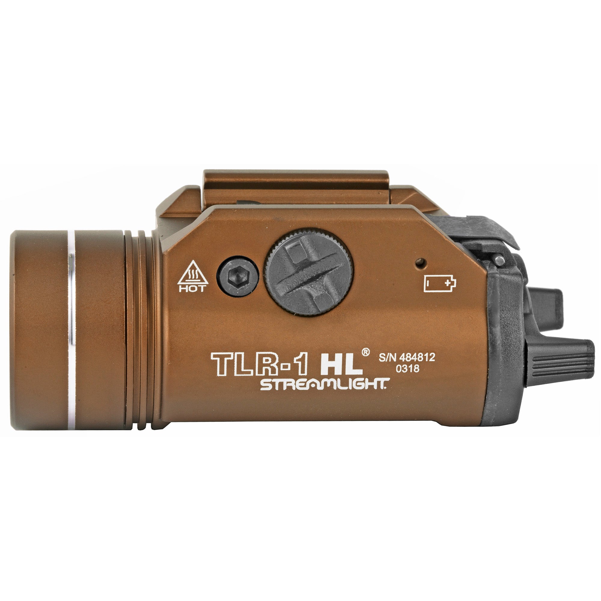 Streamlight TLR-1 HL Weaponlight - Flat Dark Earth, 800 Lumens