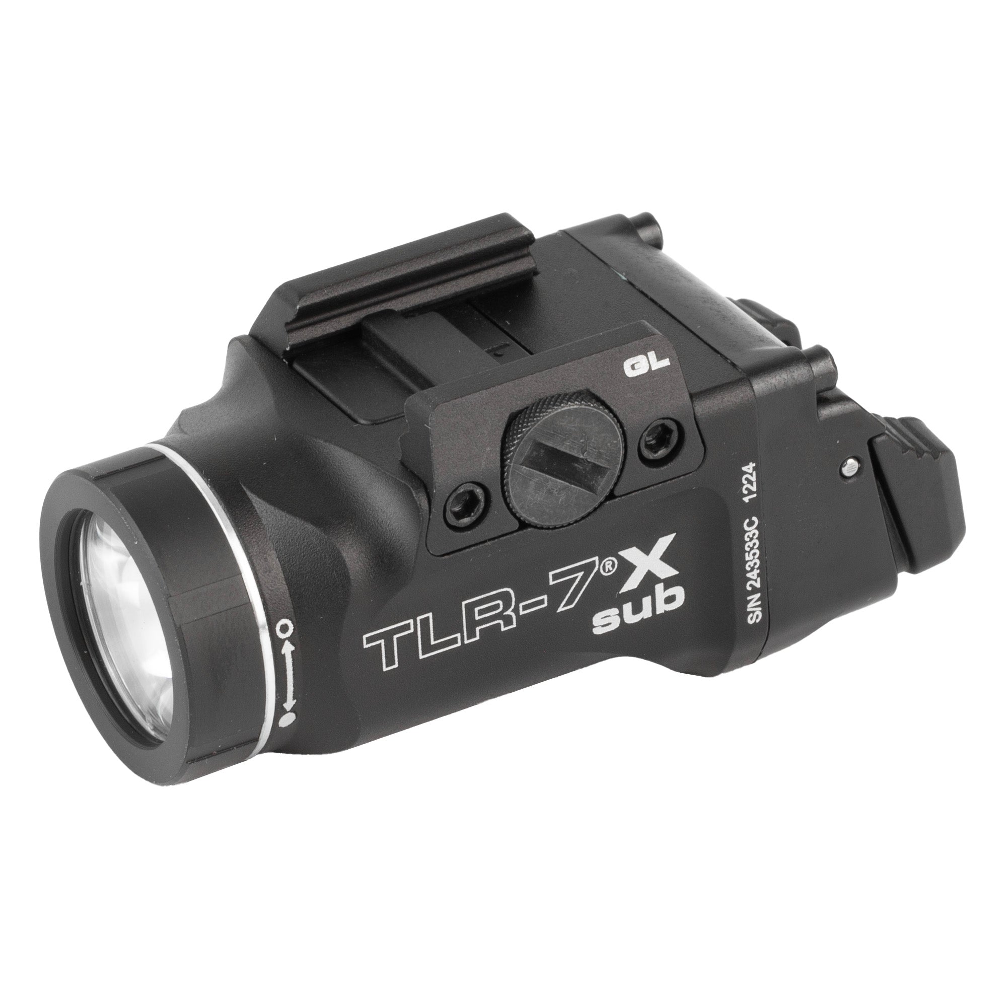 Streamlight TLR-7X Sub Weaponlight for Glock 43X/48 with Rechargeable and CR123A Battery Options