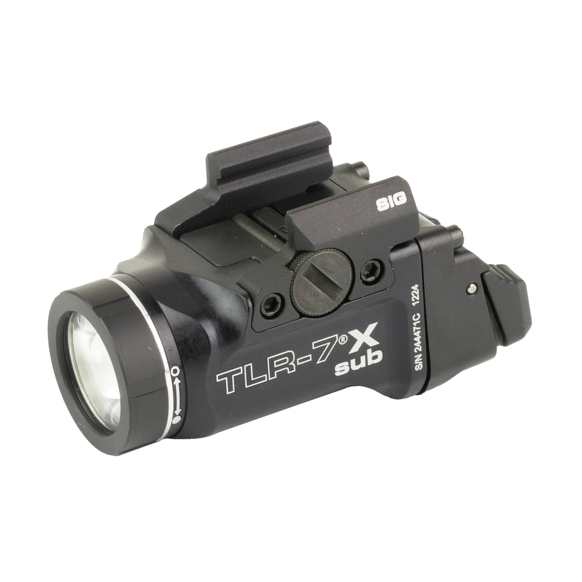 Streamlight TLR-7X Sub Weaponlight for Sig P365/XL – Rechargeable Multi-Fuel Rail-Mounted Light in Black