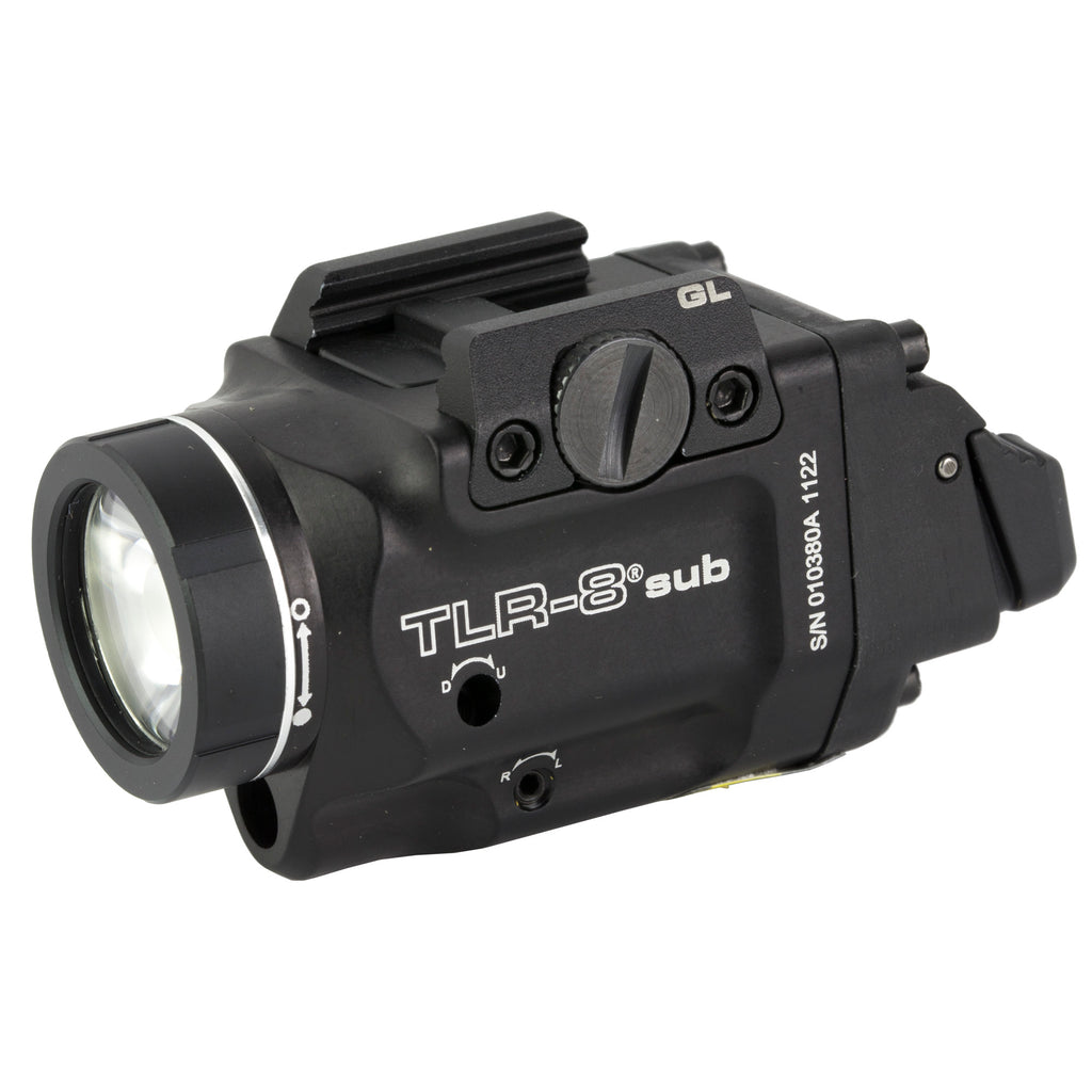 Streamlight TLR-8 Sub Weapon-Mounted Light with Red Laser for Glock 43X/48