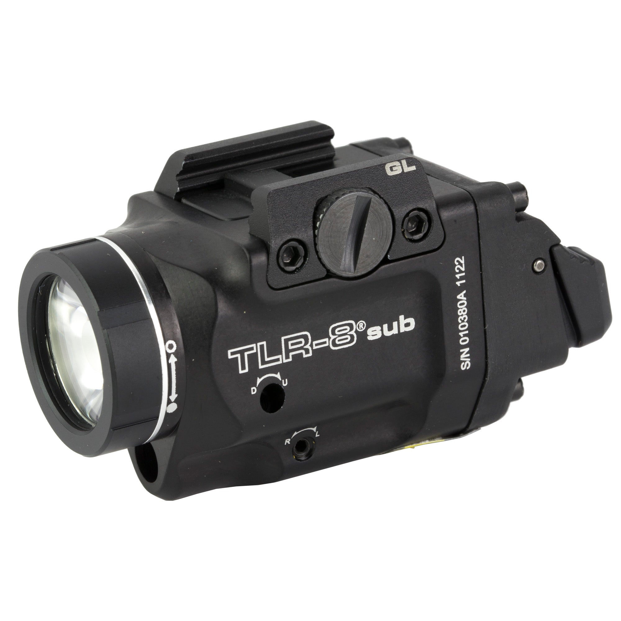 Streamlight TLR-8 Sub Weapon-Mounted Light with Red Laser for Glock 43X/48