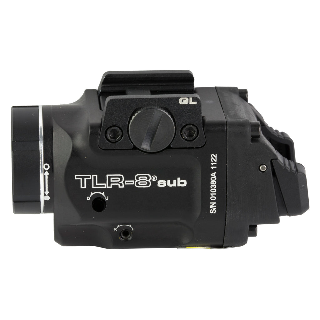 Streamlight TLR-8 Sub Weapon-Mounted Light with Red Laser for Glock 43X/48