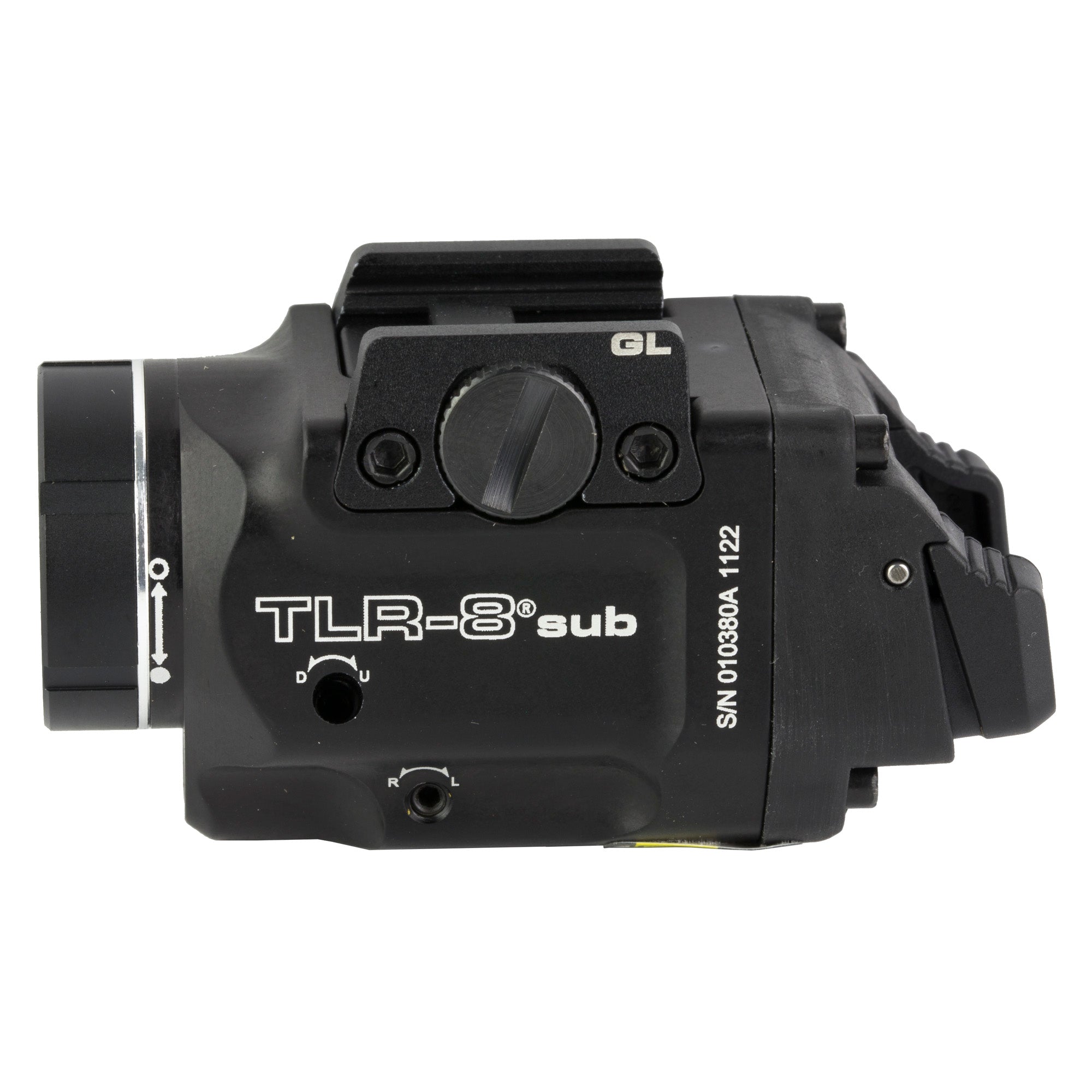Streamlight TLR-8 Sub Weapon-Mounted Light with Red Laser for Glock 43X/48