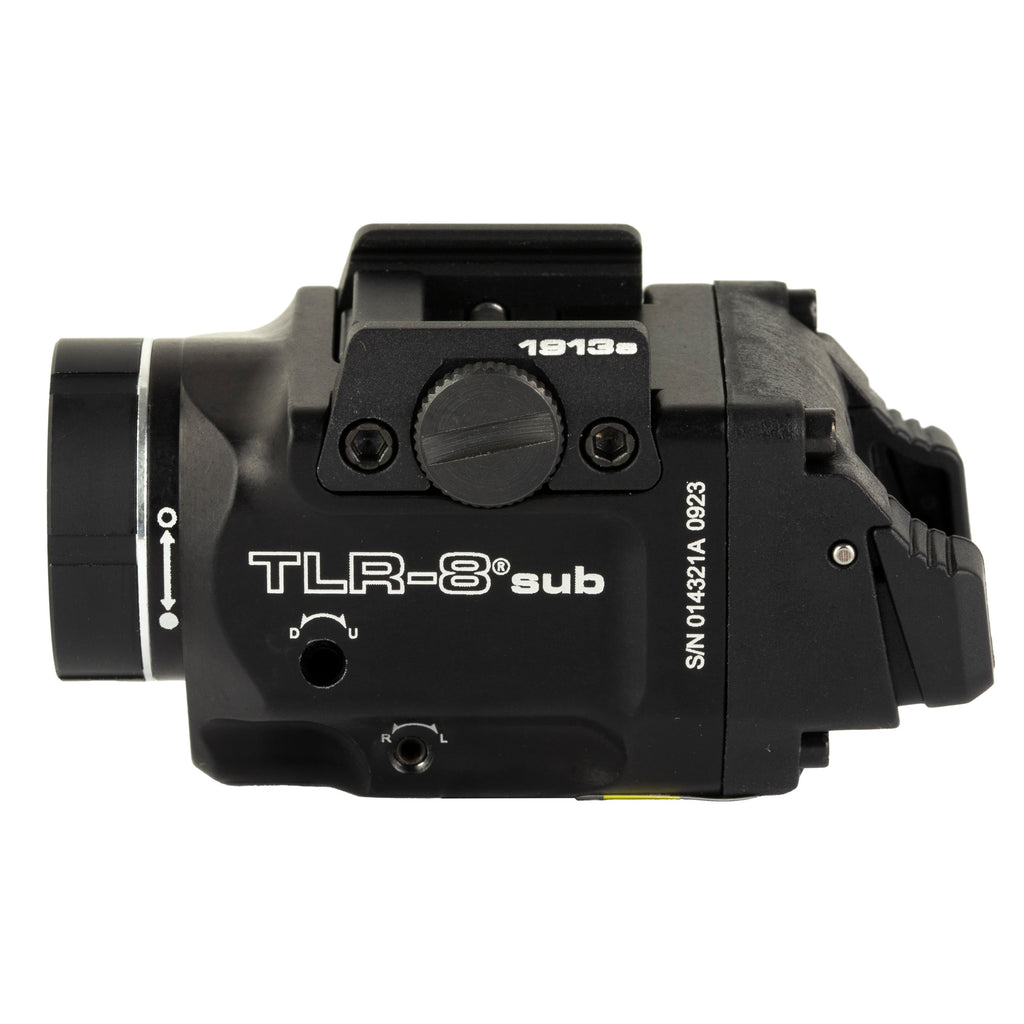 Streamlight TLR-8 SUB Weaponlight with Red Laser for Sub-Compact Pistols