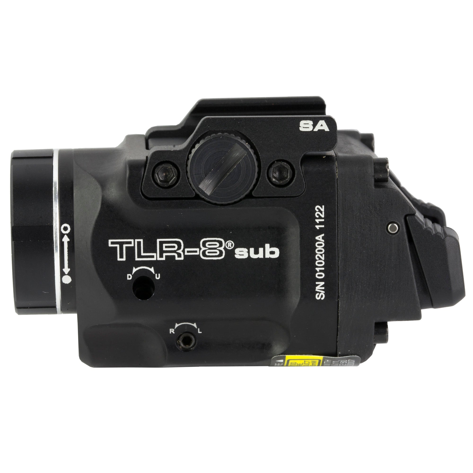 Streamlight TLR-8 Sub Weapon Light with Integrated Red Laser for Springfield Hellcat