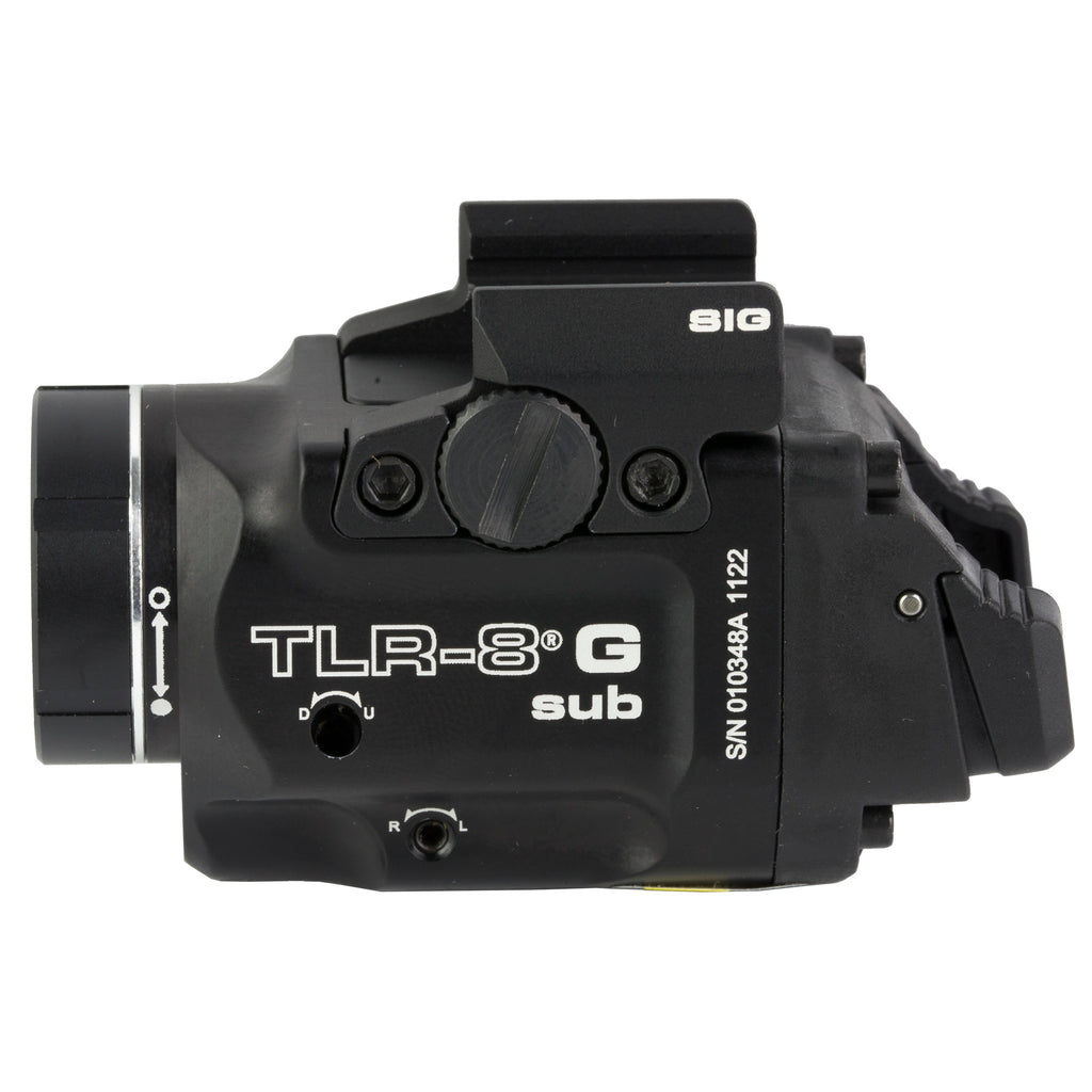 Streamlight TLR-8 G Sub Weaponlight with Green Laser for Sig P365/XL