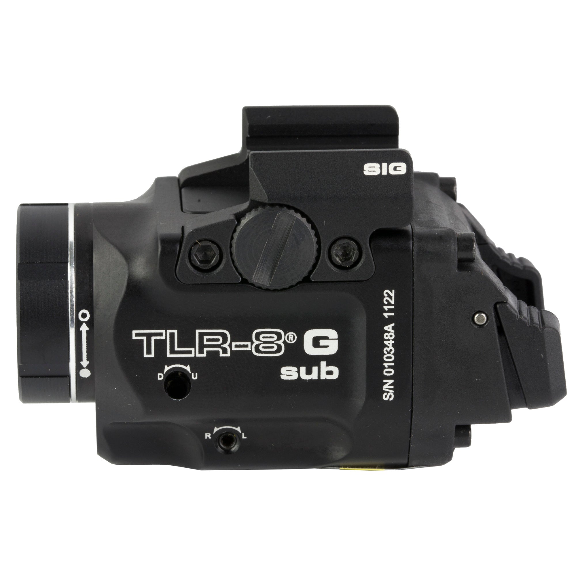 Streamlight TLR-8 G Sub Weaponlight with Green Laser for Sig P365/XL