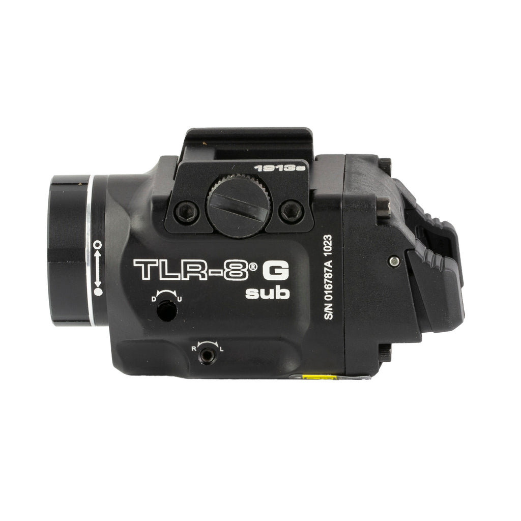 Streamlight TLR-8 G SUB Weaponlight with Laser for Sub-Compact Pistols