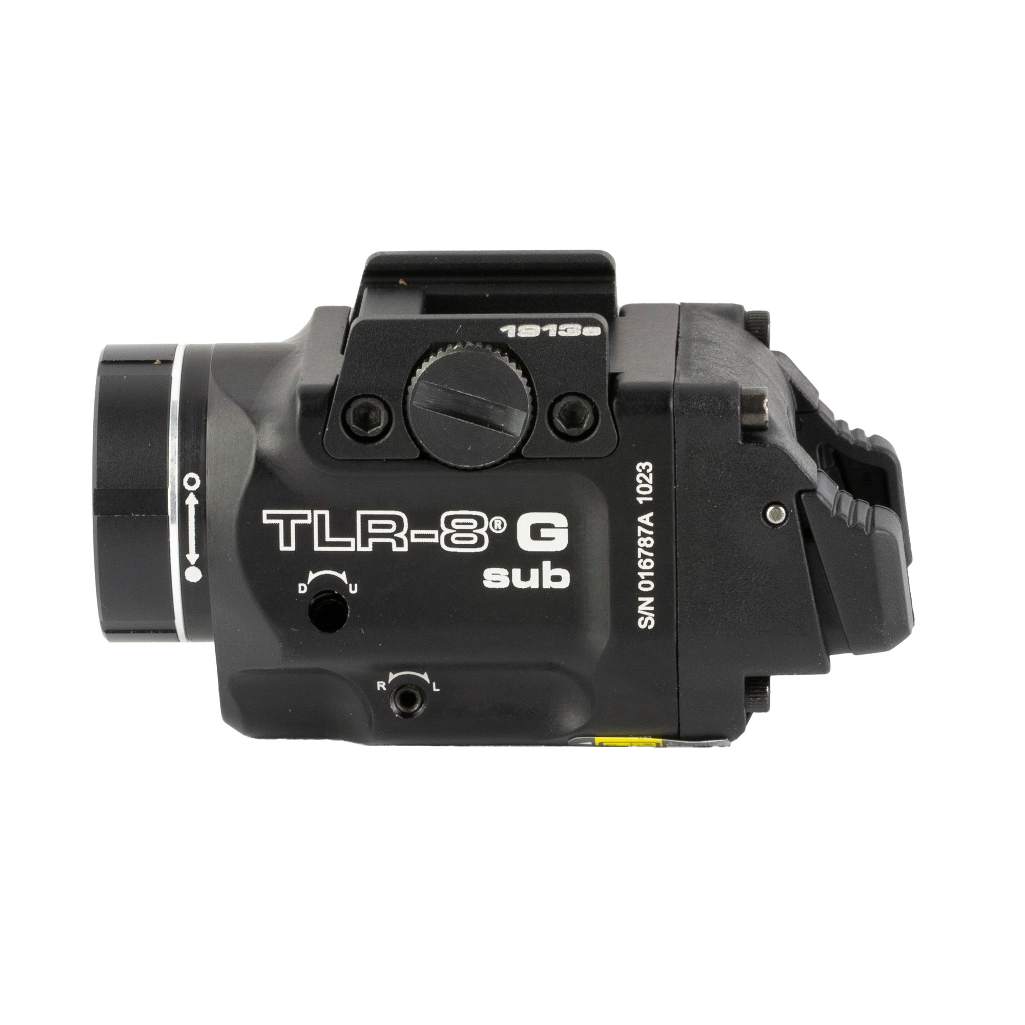 Streamlight TLR-8 G SUB Weaponlight with Laser for Sub-Compact Pistols