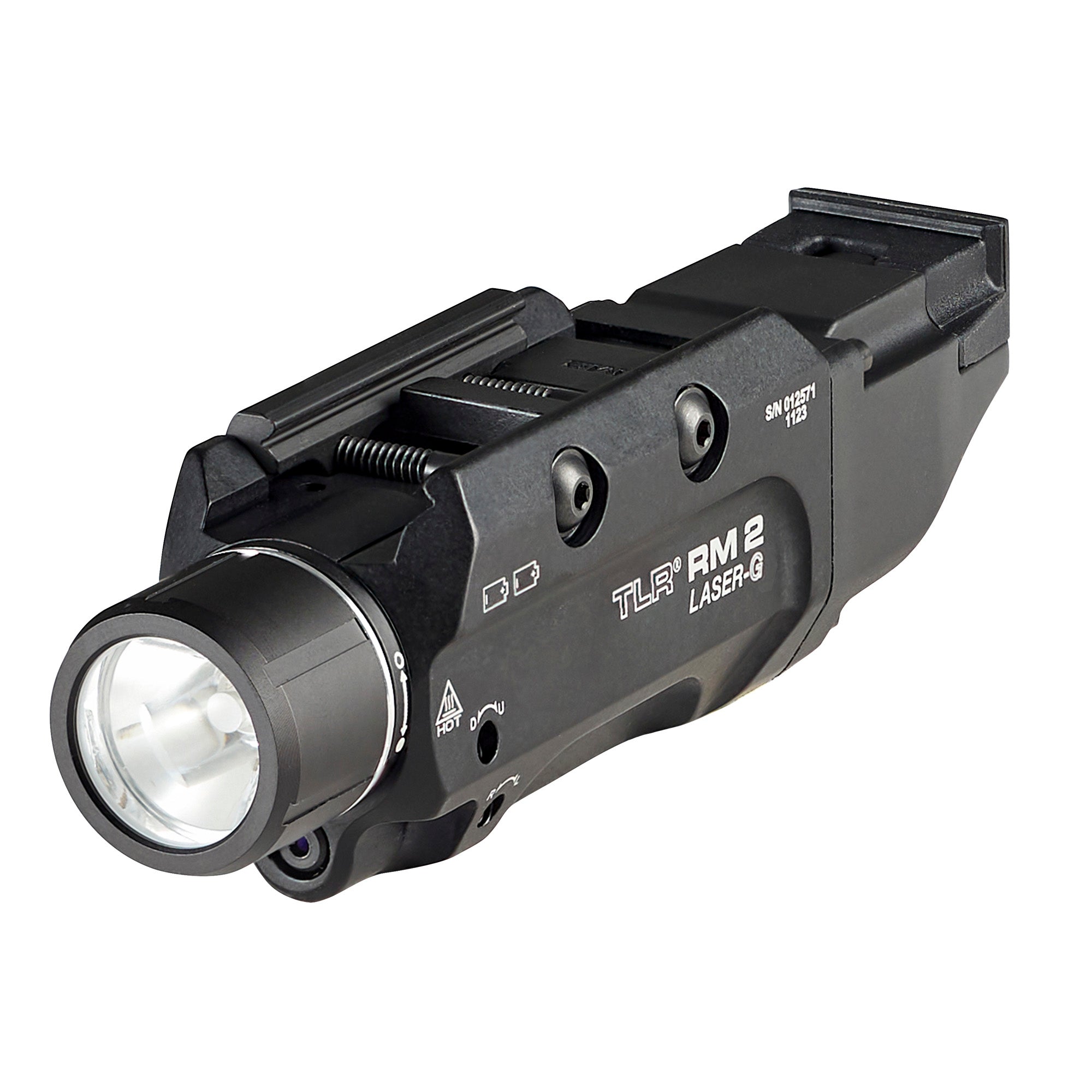 Streamlight TLR RM 2 Weaponlight with Green Laser, 500 Lumens, Black