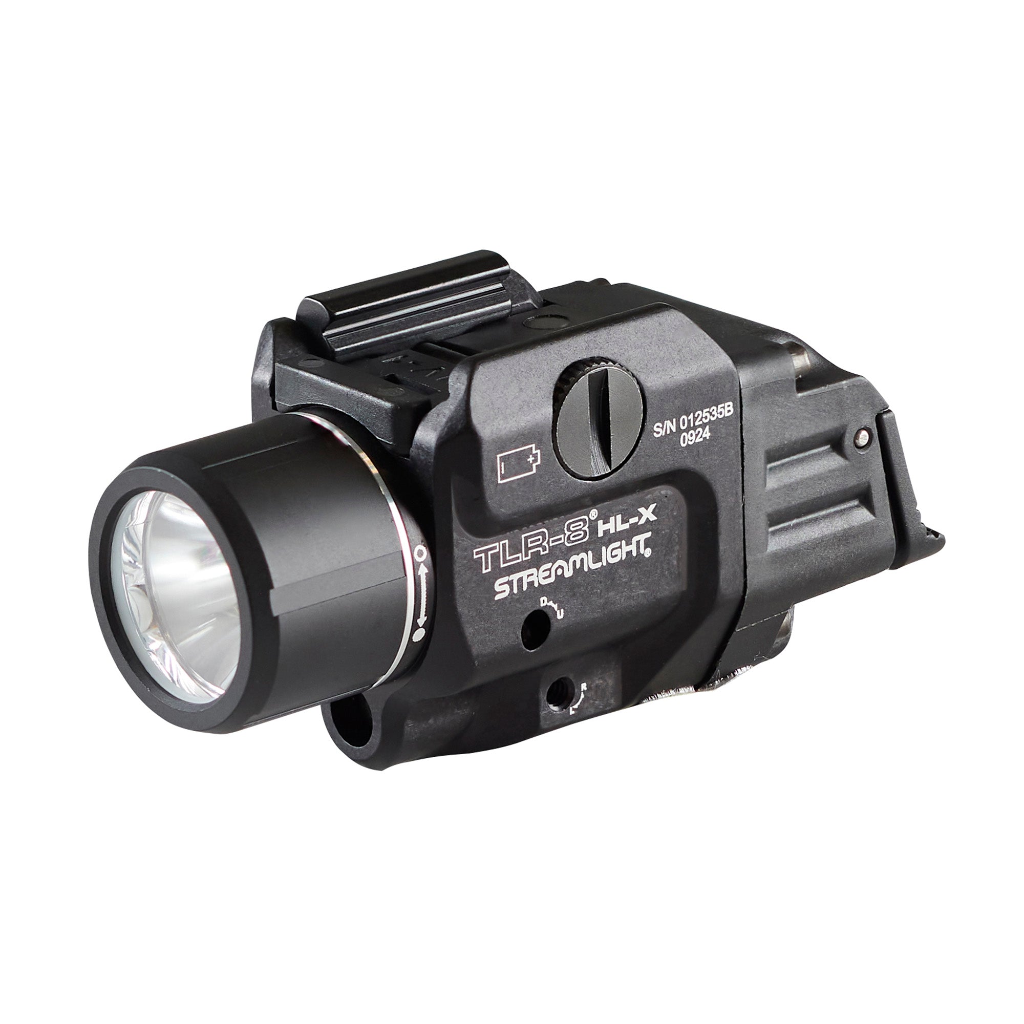 Streamlight TLR-8 HL-X High-Lumen Rail-Mounted Weaponlight with Laser, Black