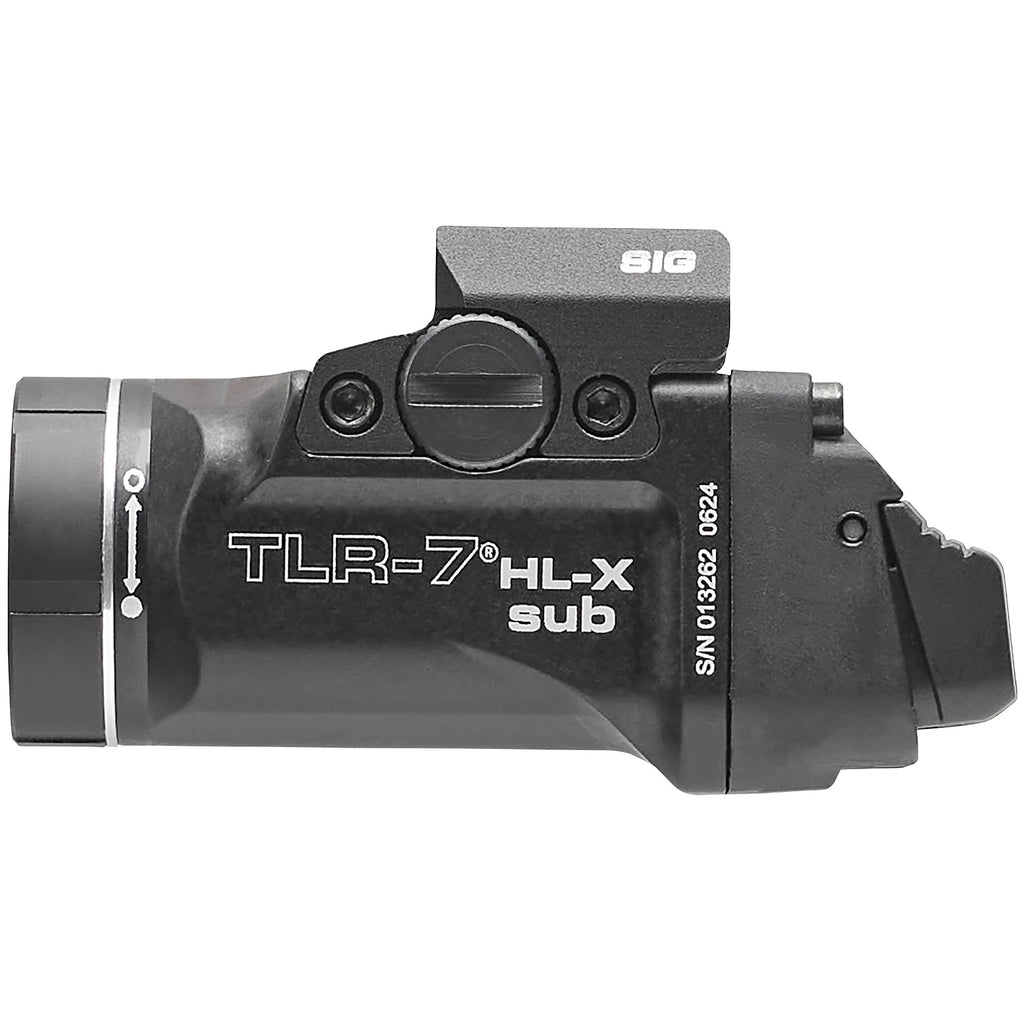 Streamlight TLR-7 HL-X Sub Weaponlight for P365XL - Black