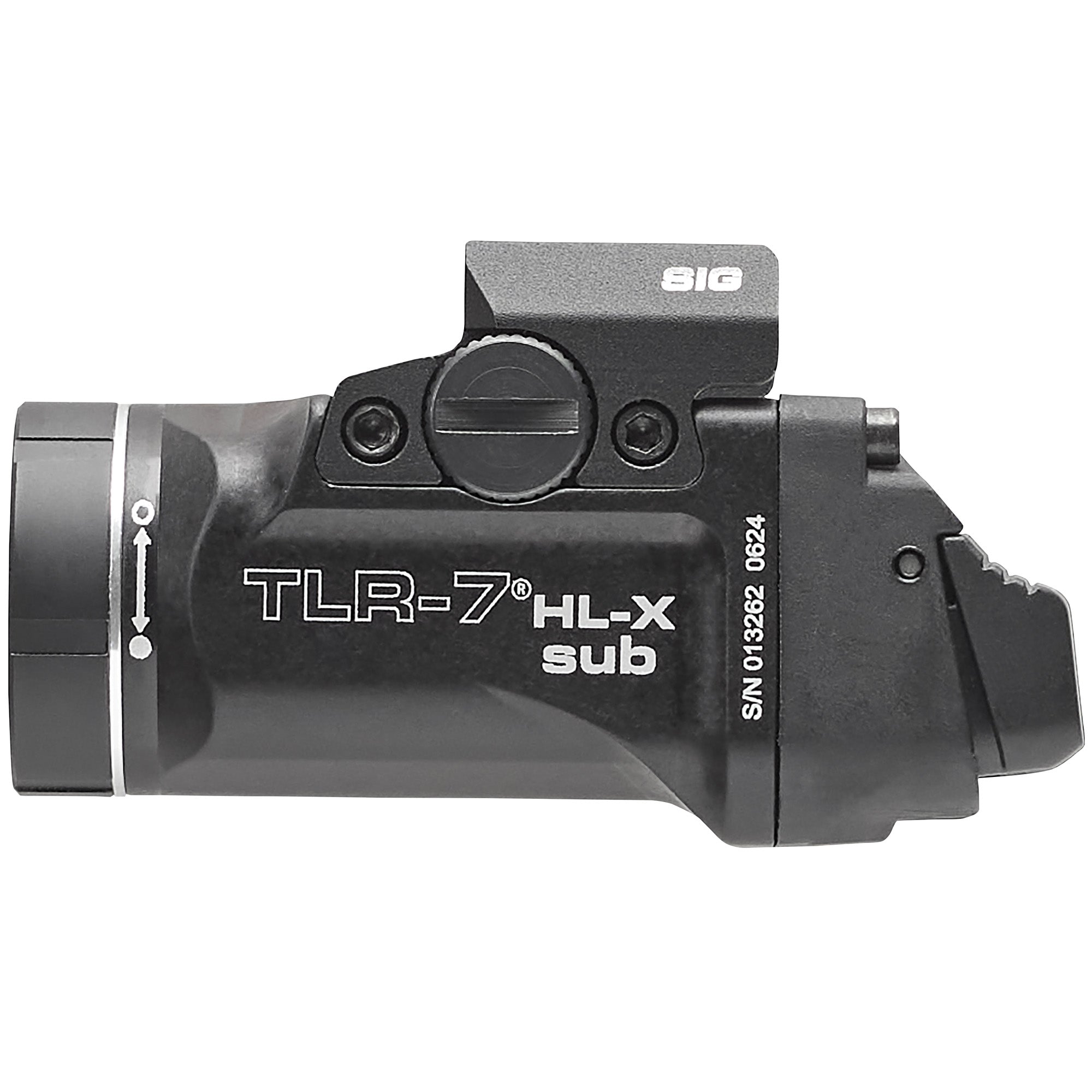 Streamlight TLR-7 HL-X Sub Weaponlight for P365XL - Black