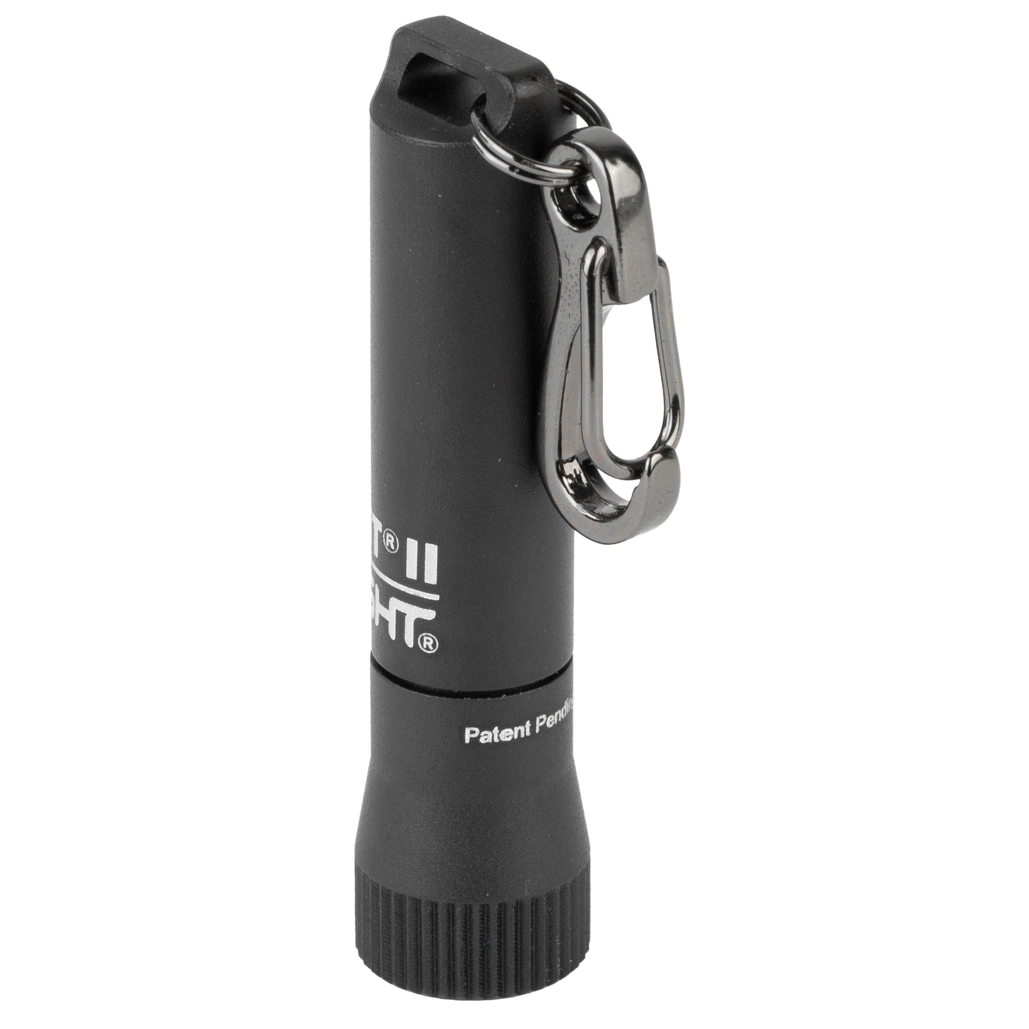Streamlight Nano Light II Keychain Flashlight - Compact Black LED Light with 1-Hour Runtime