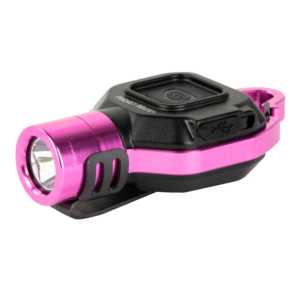 Streamlight PocketMate USB Rechargeable Compact Flashlight - Pink/Black