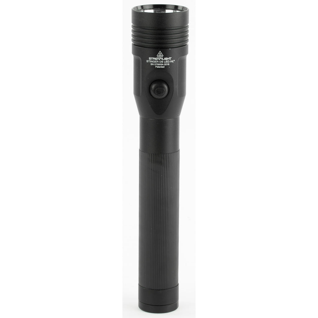 Streamlight Stinger DS LED HL Flashlight - Compact Handheld, Wide Beam, Black