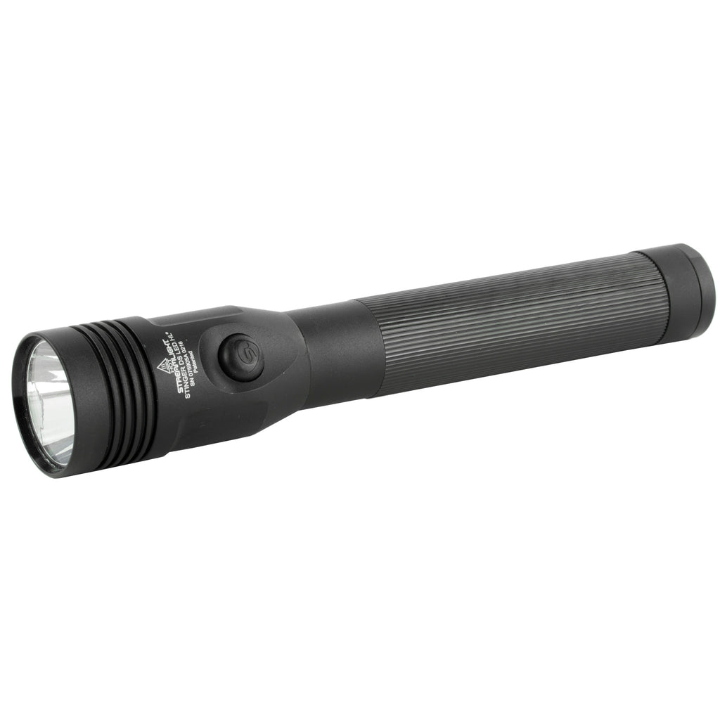 Streamlight Stinger DS LED HL Flashlight - Compact Handheld, Wide Beam, Black