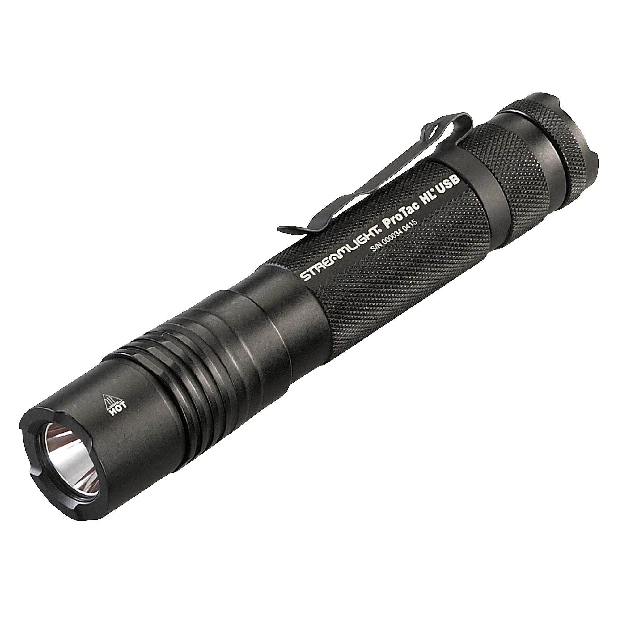 Streamlight Pro Tac HL USB Rechargeable Tactical Flashlight - 1000 Lumens, Multi-Fuel Design