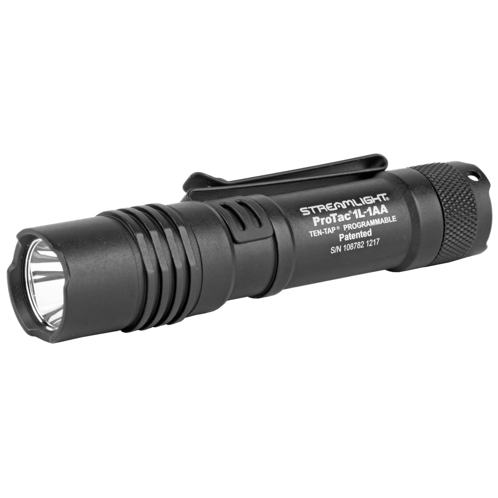 Streamlight ProTac 1L-1AA Compact Dual Fuel Flashlight – 350 Lumens