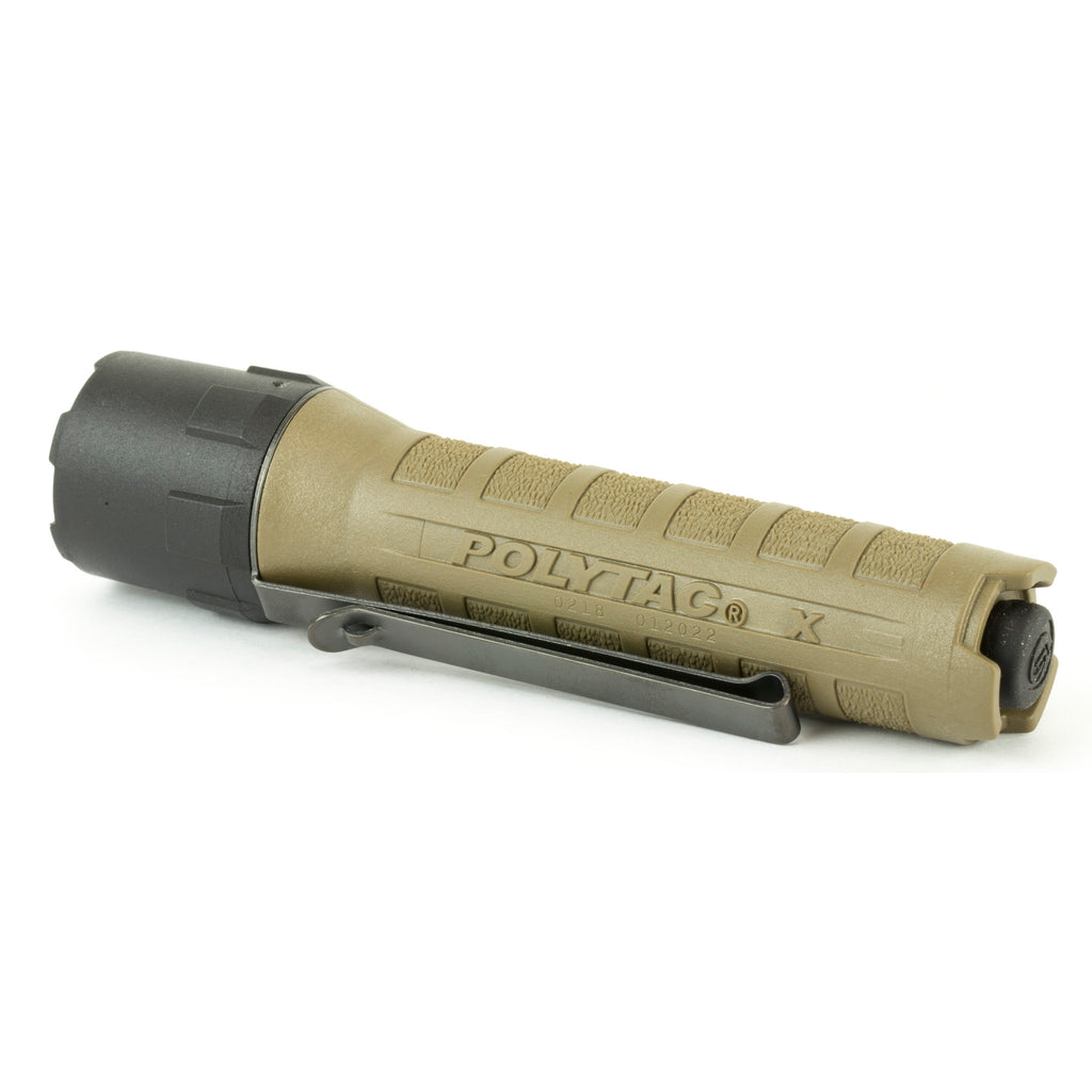 Streamlight PolyTac X USB Coyote LED Flashlight with Rechargeable 18650 Battery