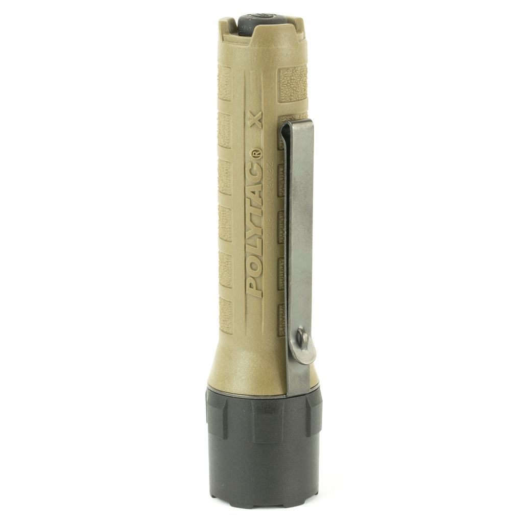 Streamlight PolyTac X USB Coyote LED Flashlight with Rechargeable 18650 Battery