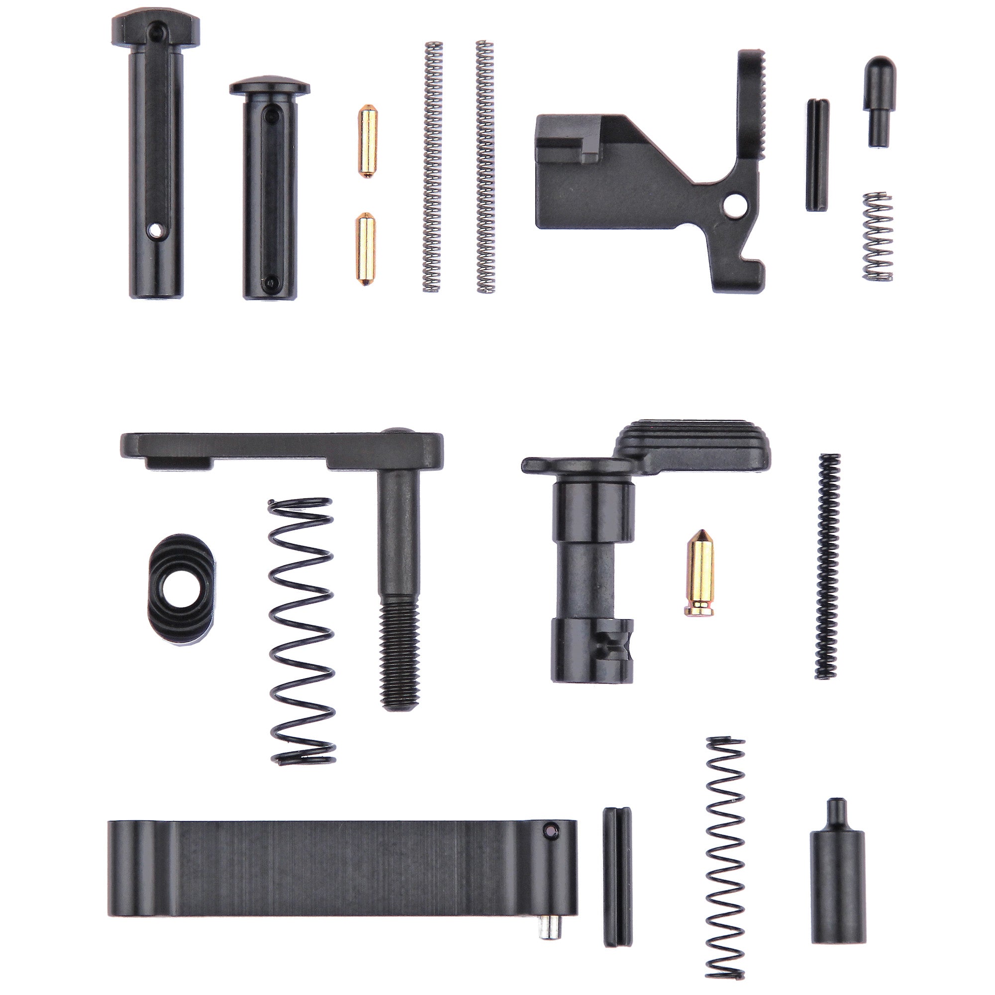 San Tan Tactical Lower Parts Kit (Model: STT-LPK) for AR-15 - Black Finish