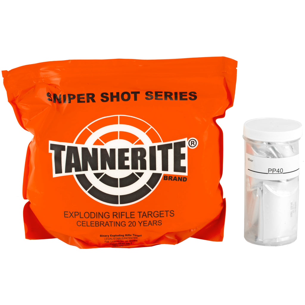 Tannerite Sniper Shot 20lb & 40 Target - Safe & Explosive Shooting Indicator