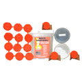 Tannerite White Lightning Rimfire Target Kit – Safe, Non-Flammable Shooting Targets for Precision Shooting and Training