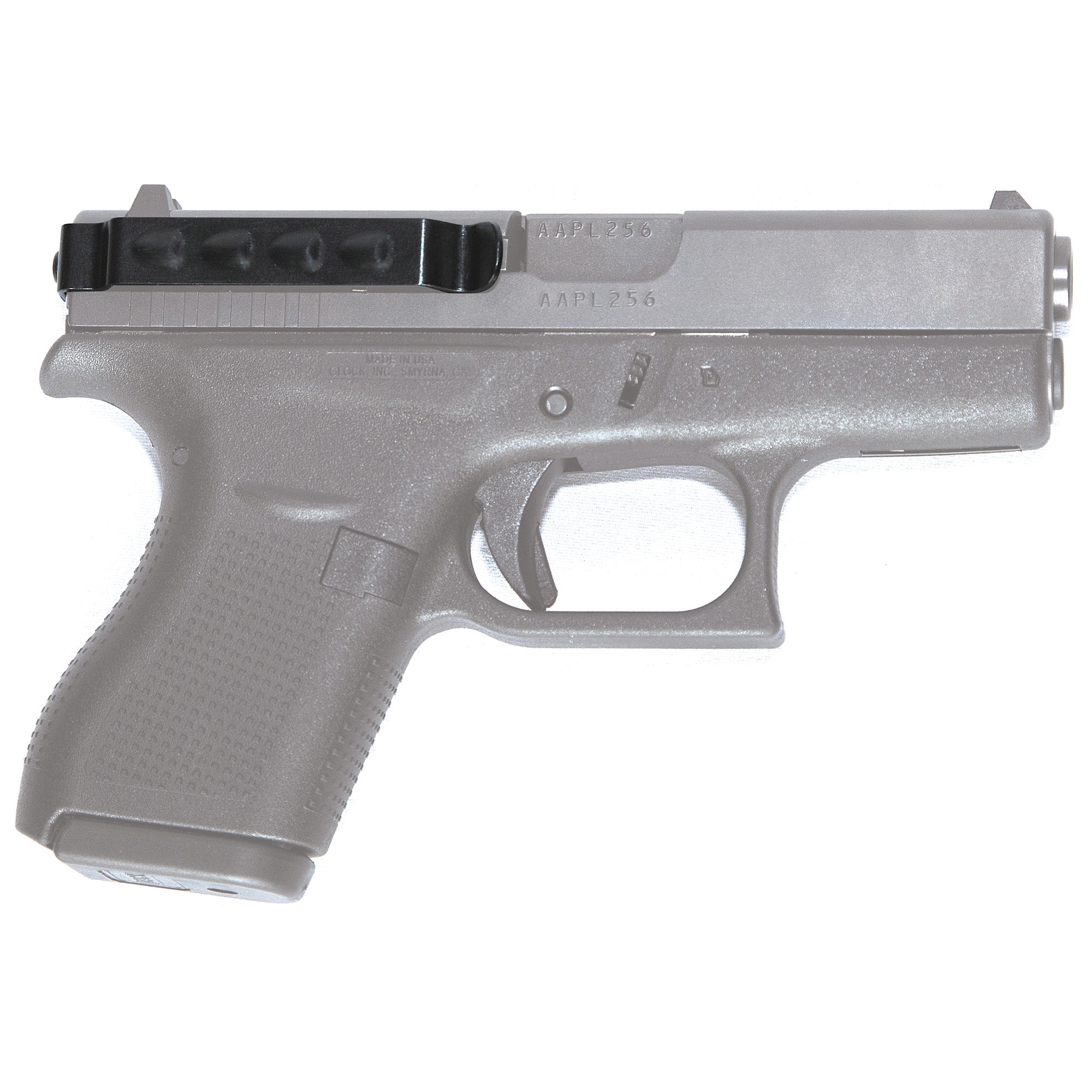 Techna Clip for Glock 42 Ambidextrous Belt Clip in Black – Easy Install Concealed Carry Solution