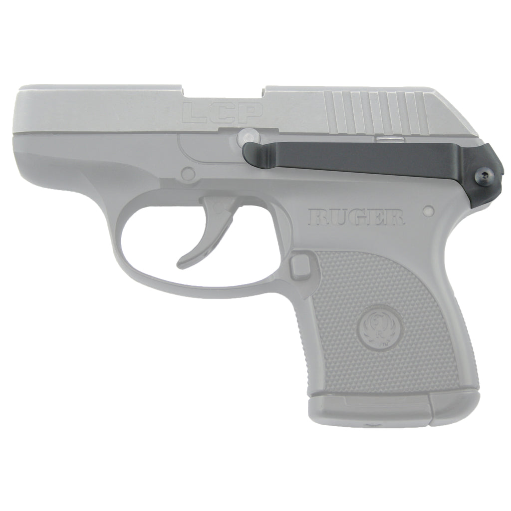 Techna Clip for Ruger LCP Left Hand Black Steel - Concealed Carry Belt Clip