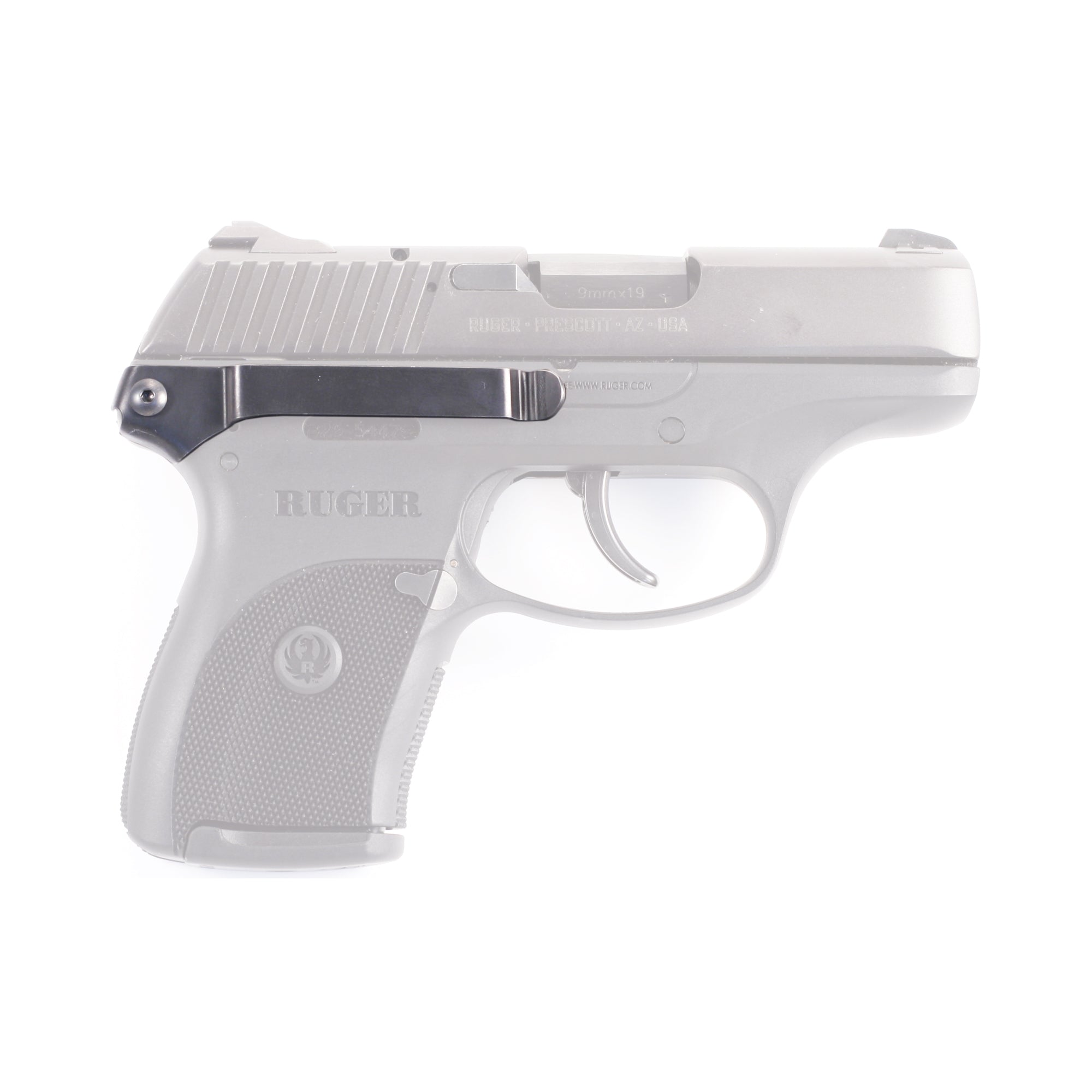 Techna Clip Ruger LCP Right Hand Belt Clip in Black - Easy Concealed Carry Solution