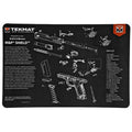 TekMat Pistol Mat for Smith & Wesson M&P Shield - 11x17 Inch Gun Cleaning and Maintenance Surface