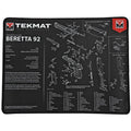 TekMat Ultra Premium Disassembly Mat for Beretta 92 - 15 x 20 Inches