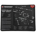 TekMat Ultra PSTL Mat for Smith & Wesson M&P Shield - 15 x 20 Inches
