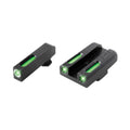 TRUGLO Brite-Site TFX Green Sight for Glock 42/43 – Bright Day and Night Visibility