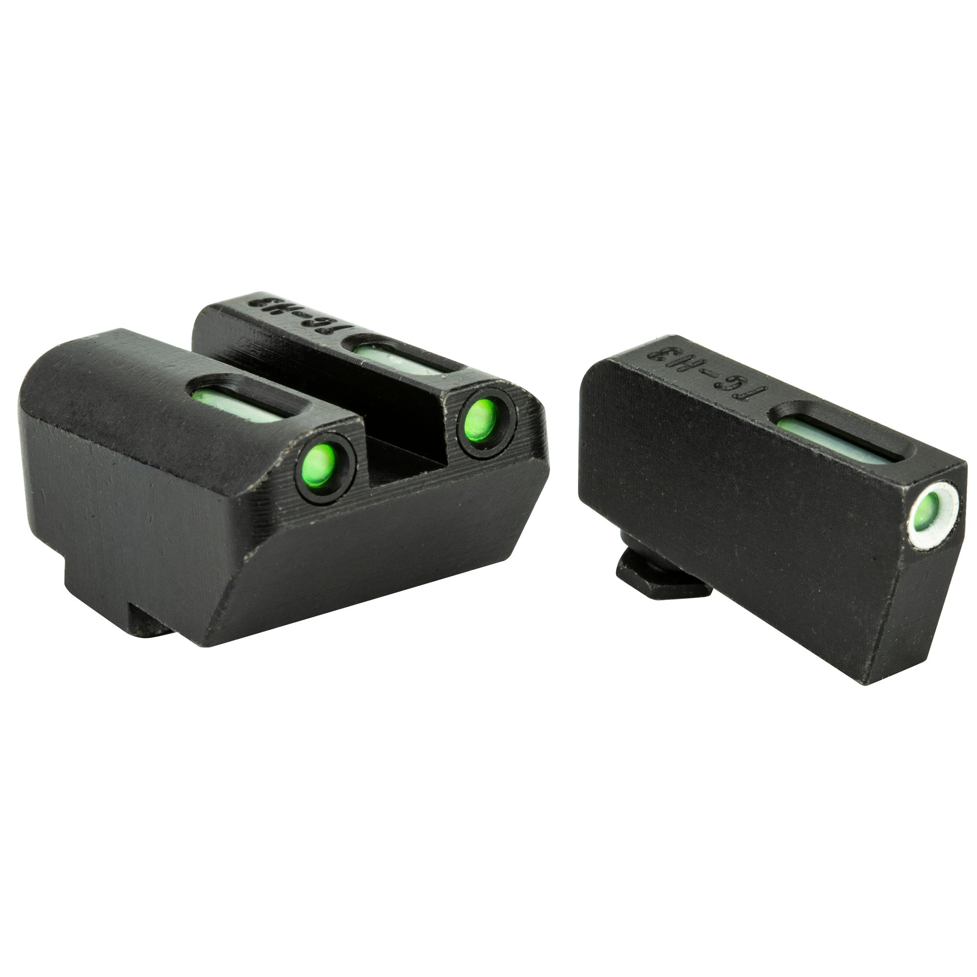TRUGLO TFX Suppressor Height Green Sight for Glock 45/10 with Tritium and Fiber-Optic Technology