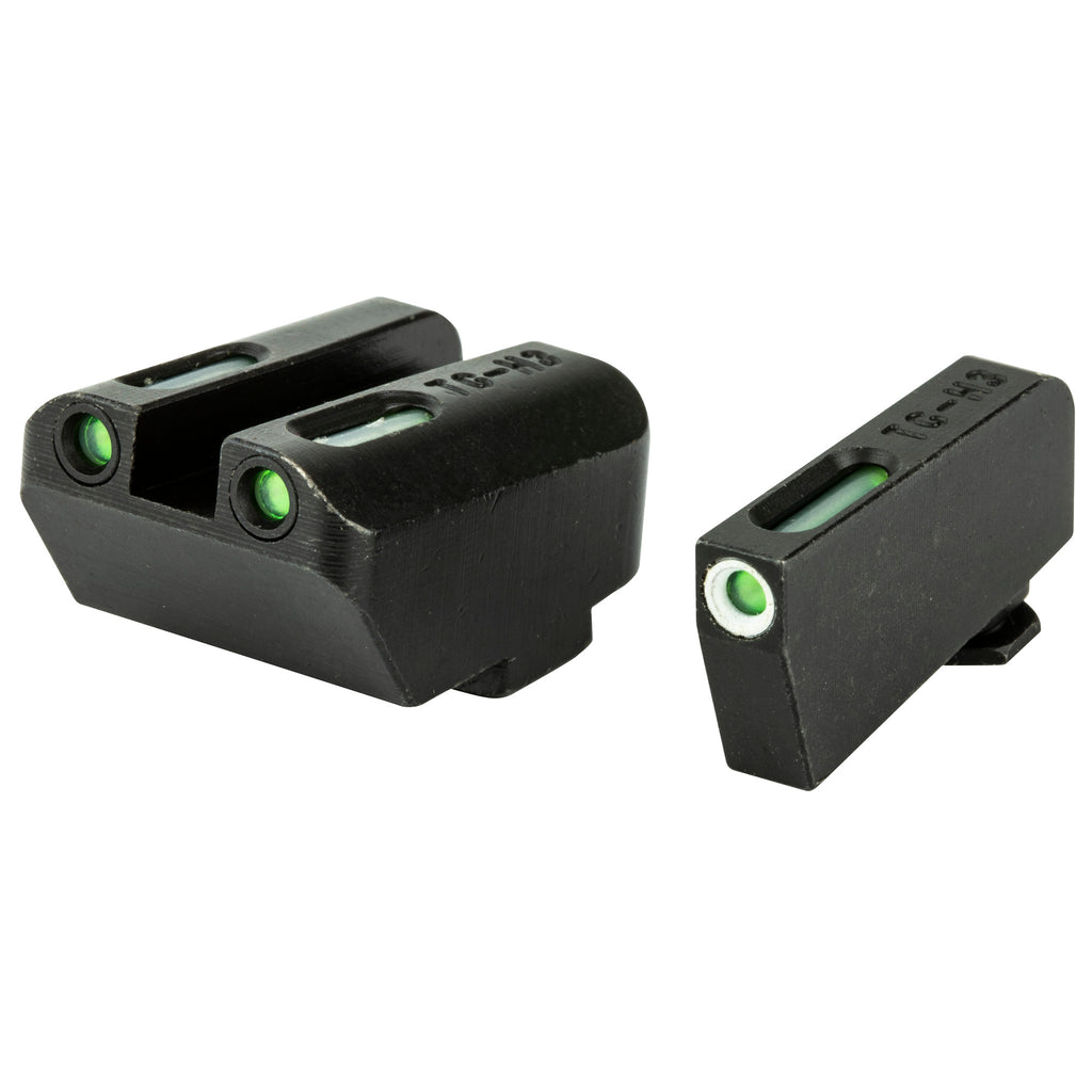 TRUGLO TFX Suppressor Height Green Sight for Glock 45/10 with Tritium and Fiber-Optic Technology