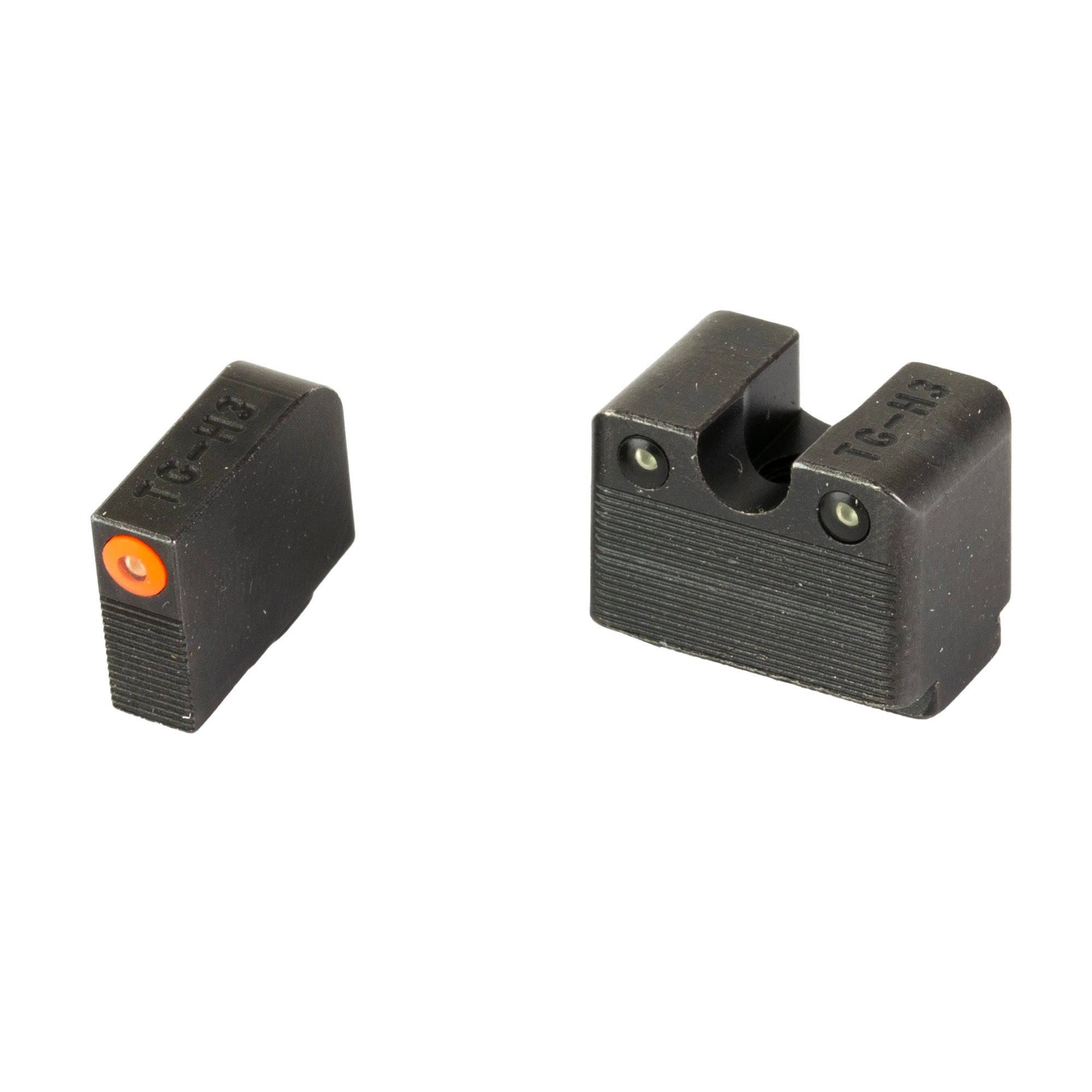TRUGLO Tritium Pro Night Sights for Glock 43 MOS with Orange Accent