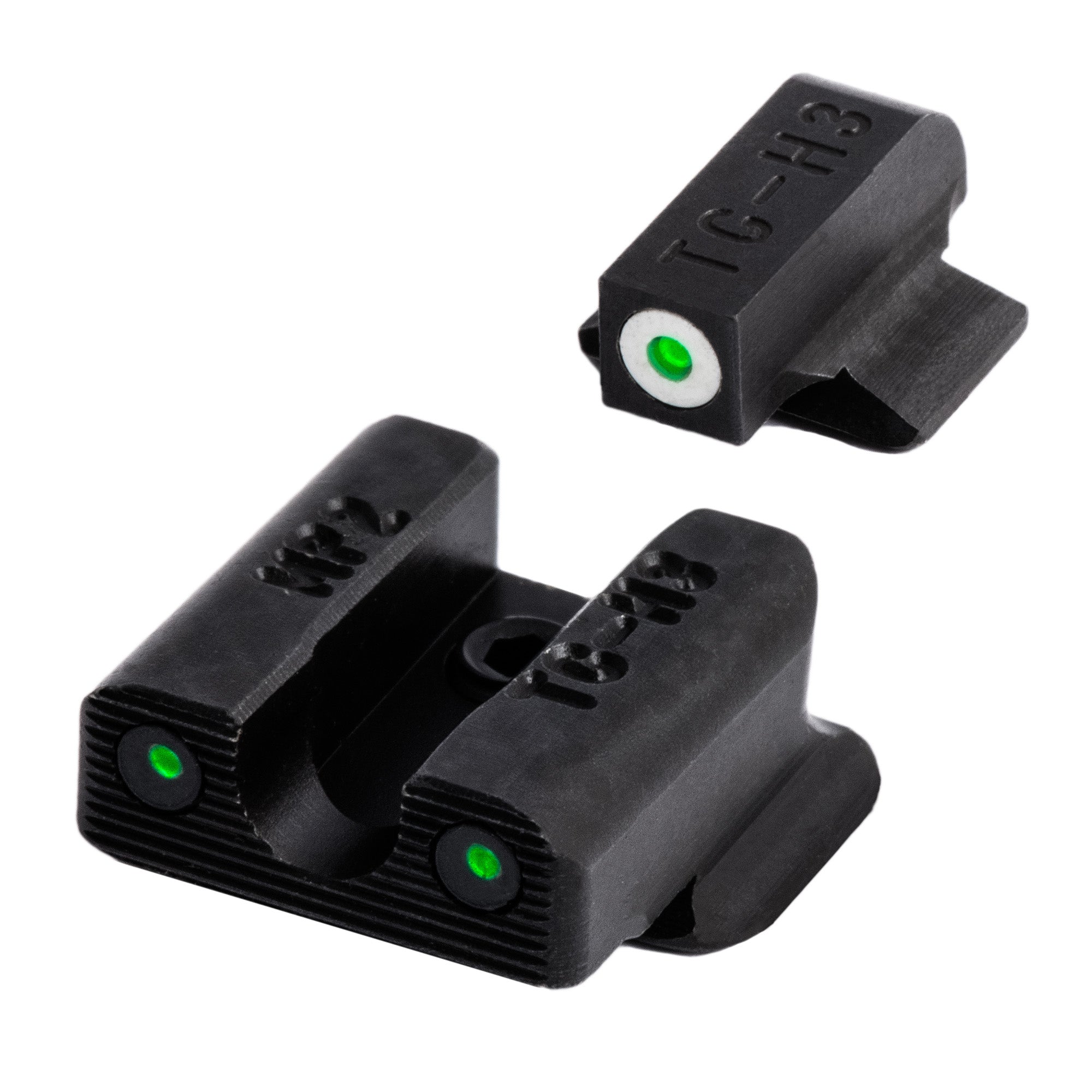 TRUGLO Tritium Pro Night Sights for Smith & Wesson Bodyguard - White Dot Model TG231MP2W