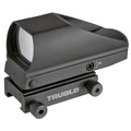 TRUGLO TRU-BRITE Dual Color Red Dot Sight with 34mm Objective - 5MOA Reticle, Black