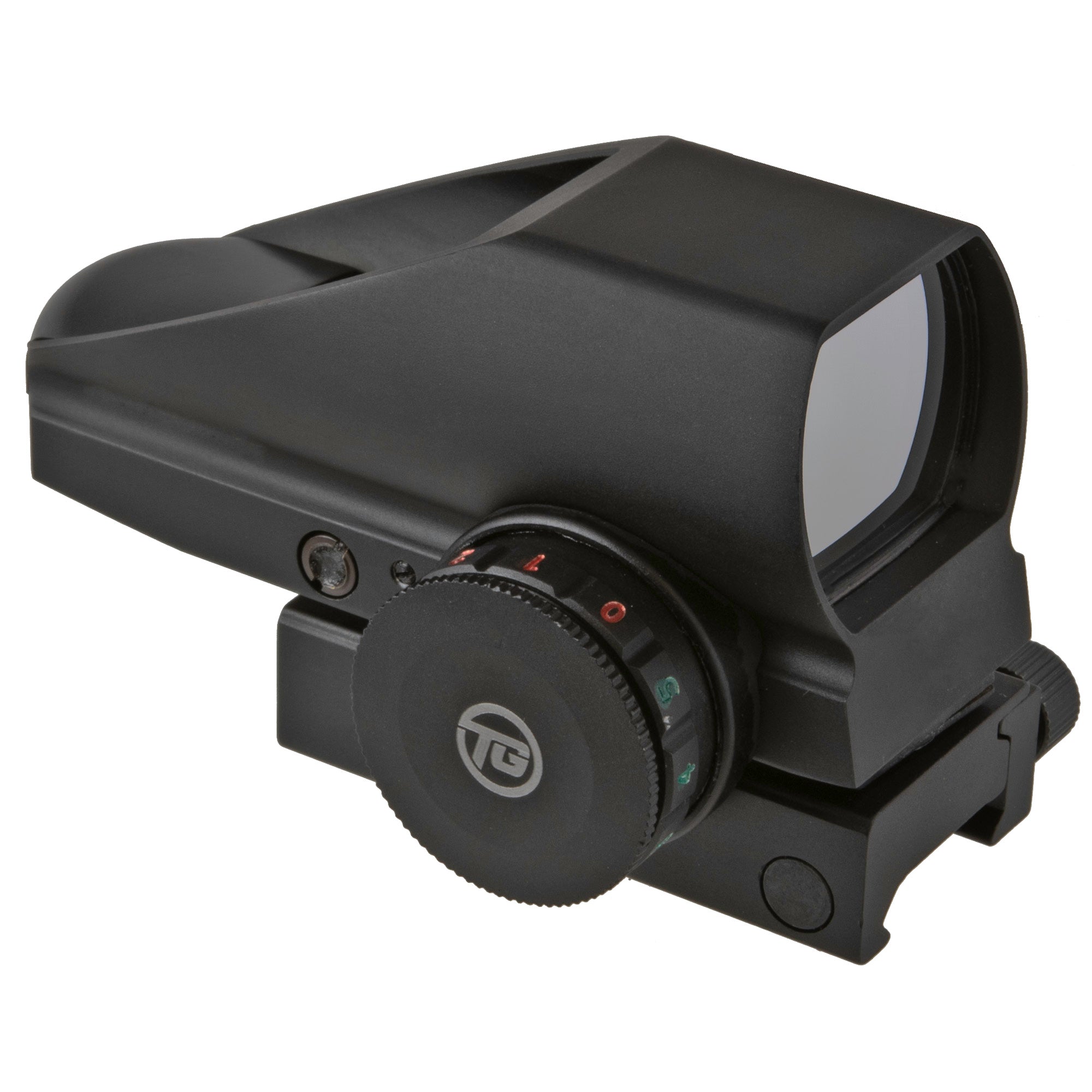 TRUGLO TRU-BRITE Dual Color Red Dot Sight with 34mm Objective - 5MOA Reticle, Black
