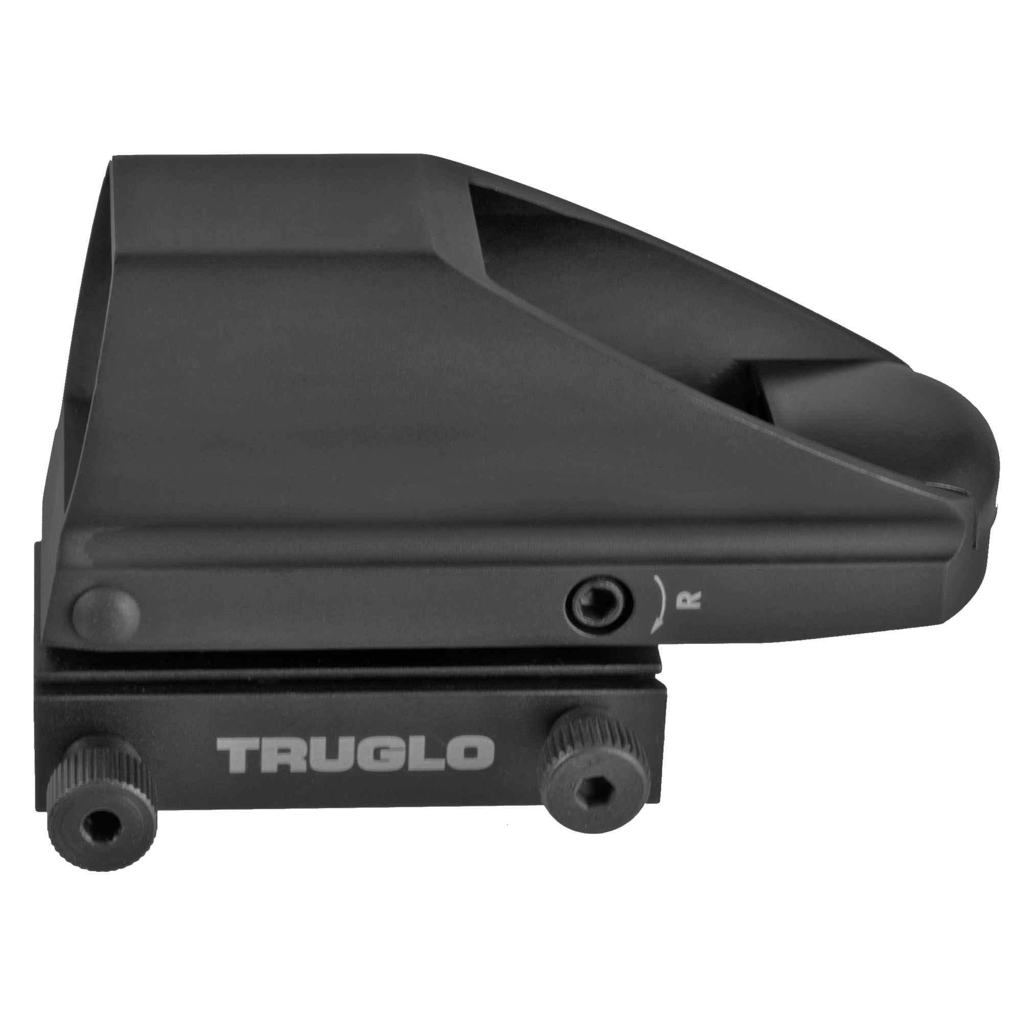 TRUGLO TRU-BRITE Dual Color Red Dot Sight with 34mm Objective - 5MOA Reticle, Black
