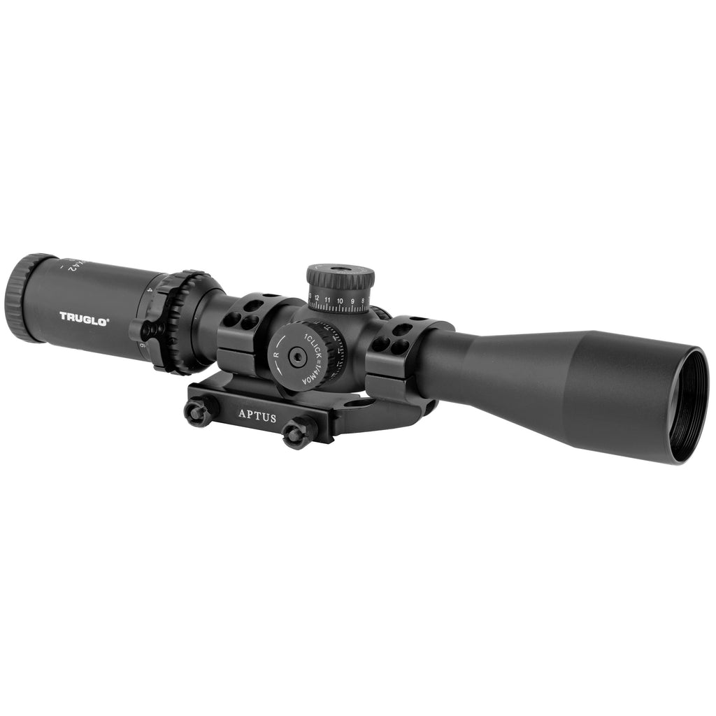 TRUGLO EMINUS 3-9x40 Rifle Scope with Illuminated TPR Reticle and Quarter-MOA Turrets